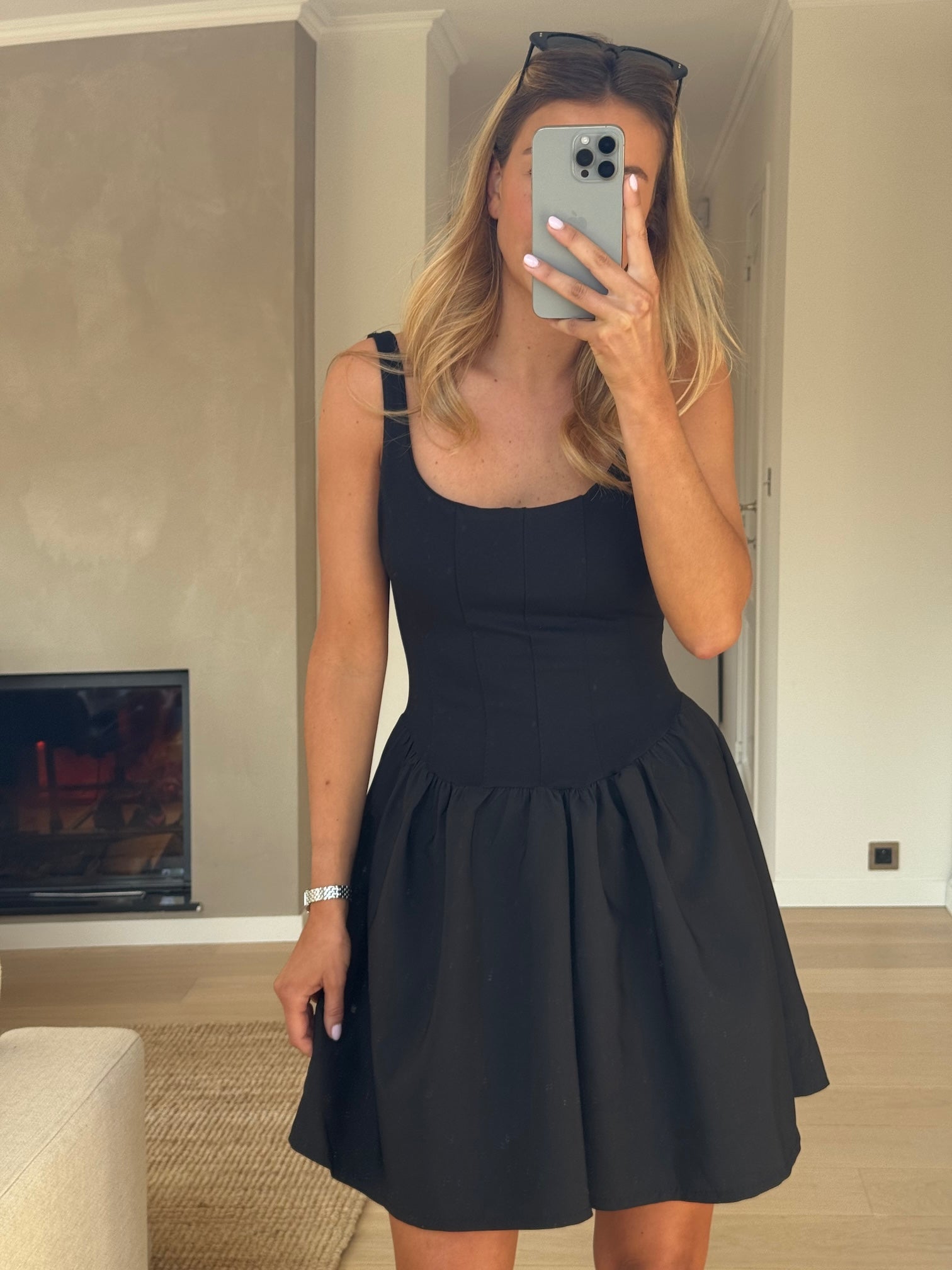 Black Solene Dress