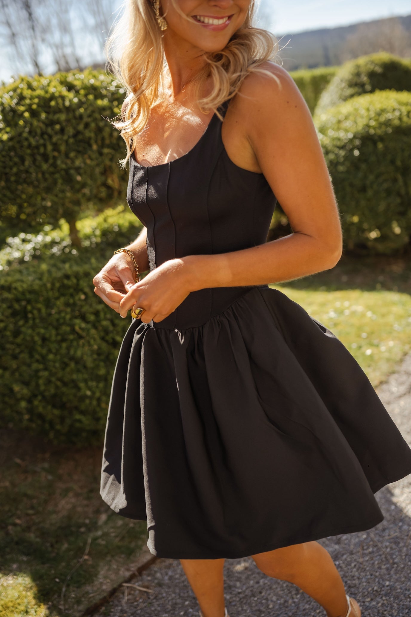Black Solene Dress