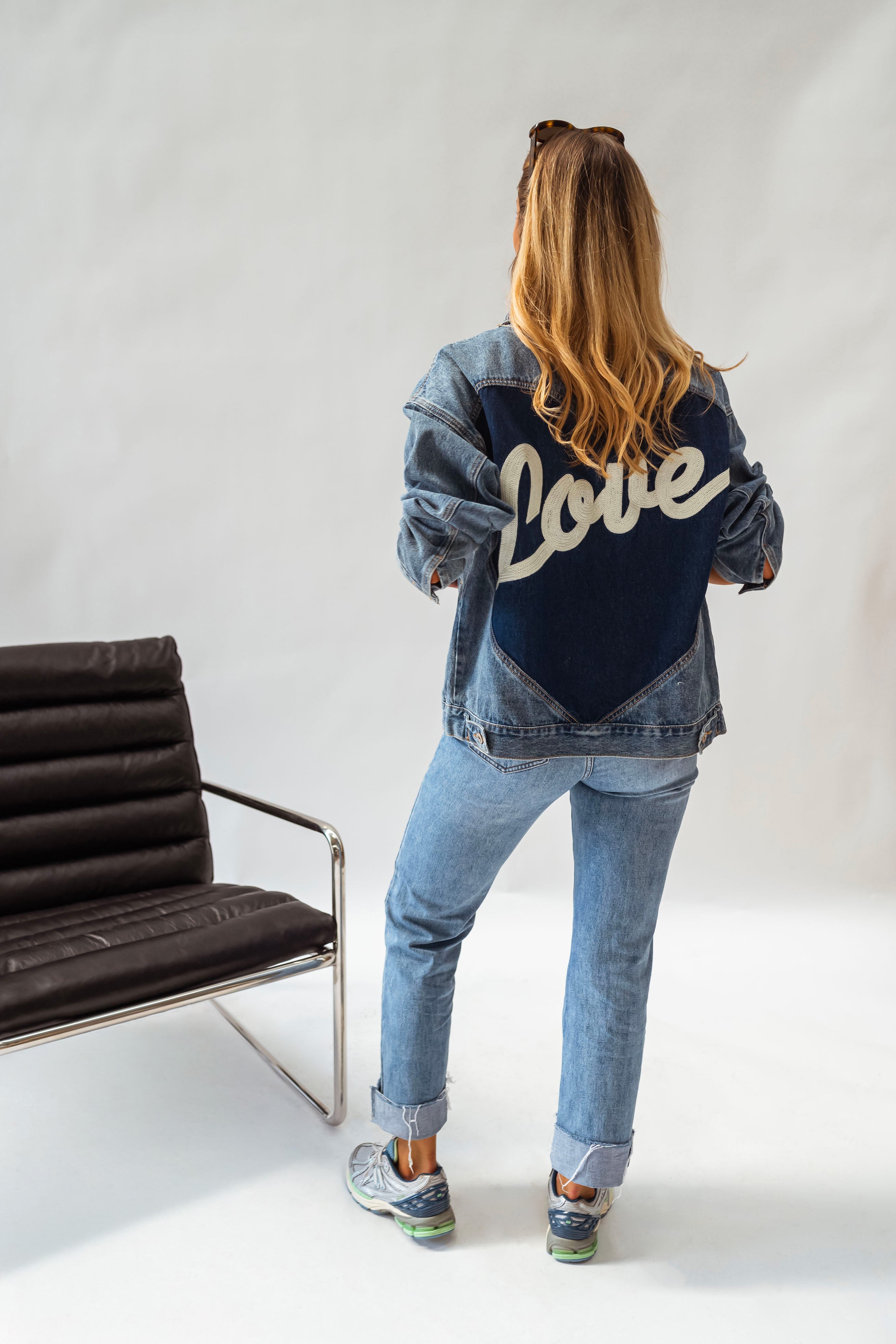 Blue Denim Helmi Jacket
