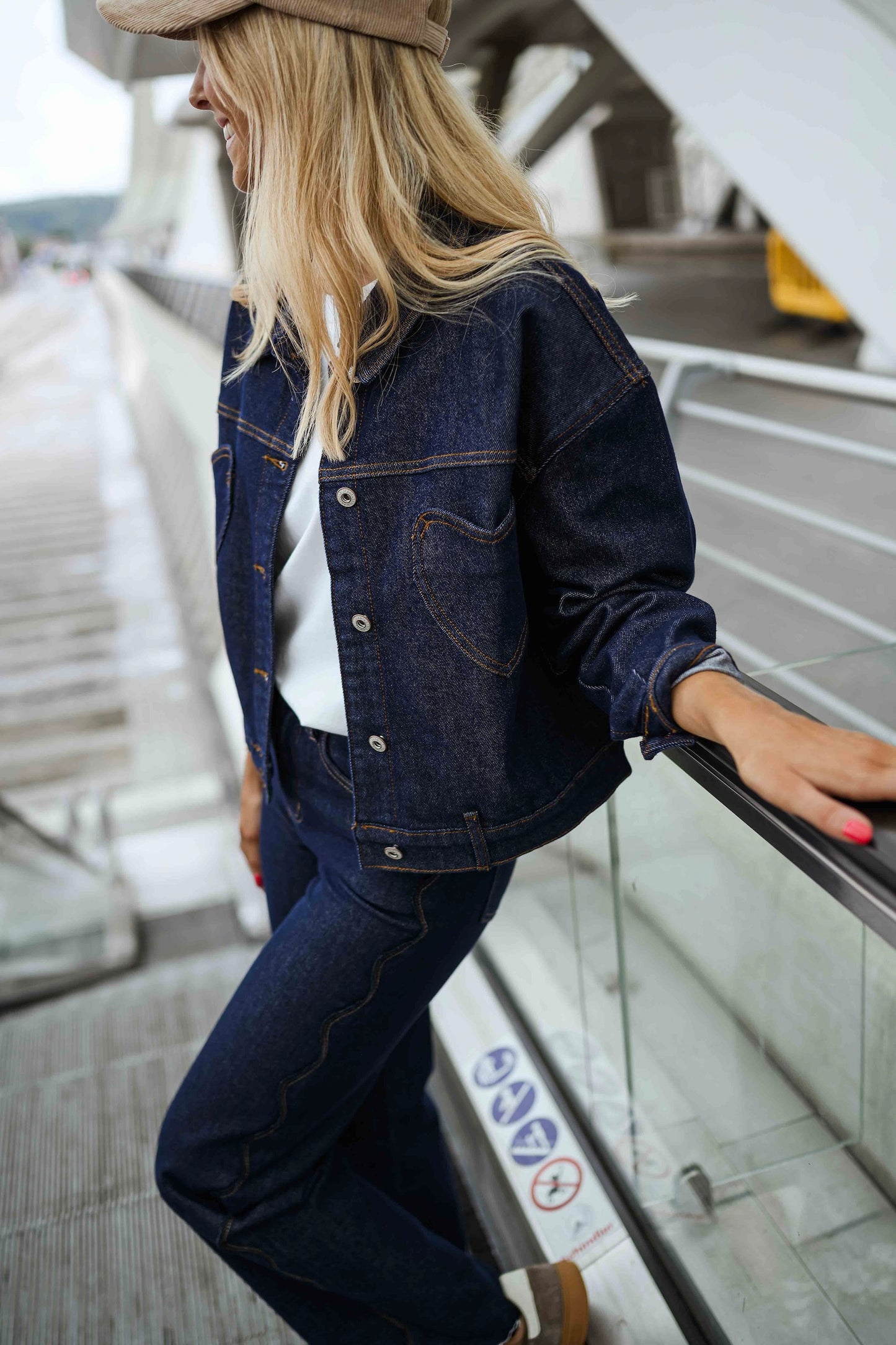 Blue Denim Prima Jacket