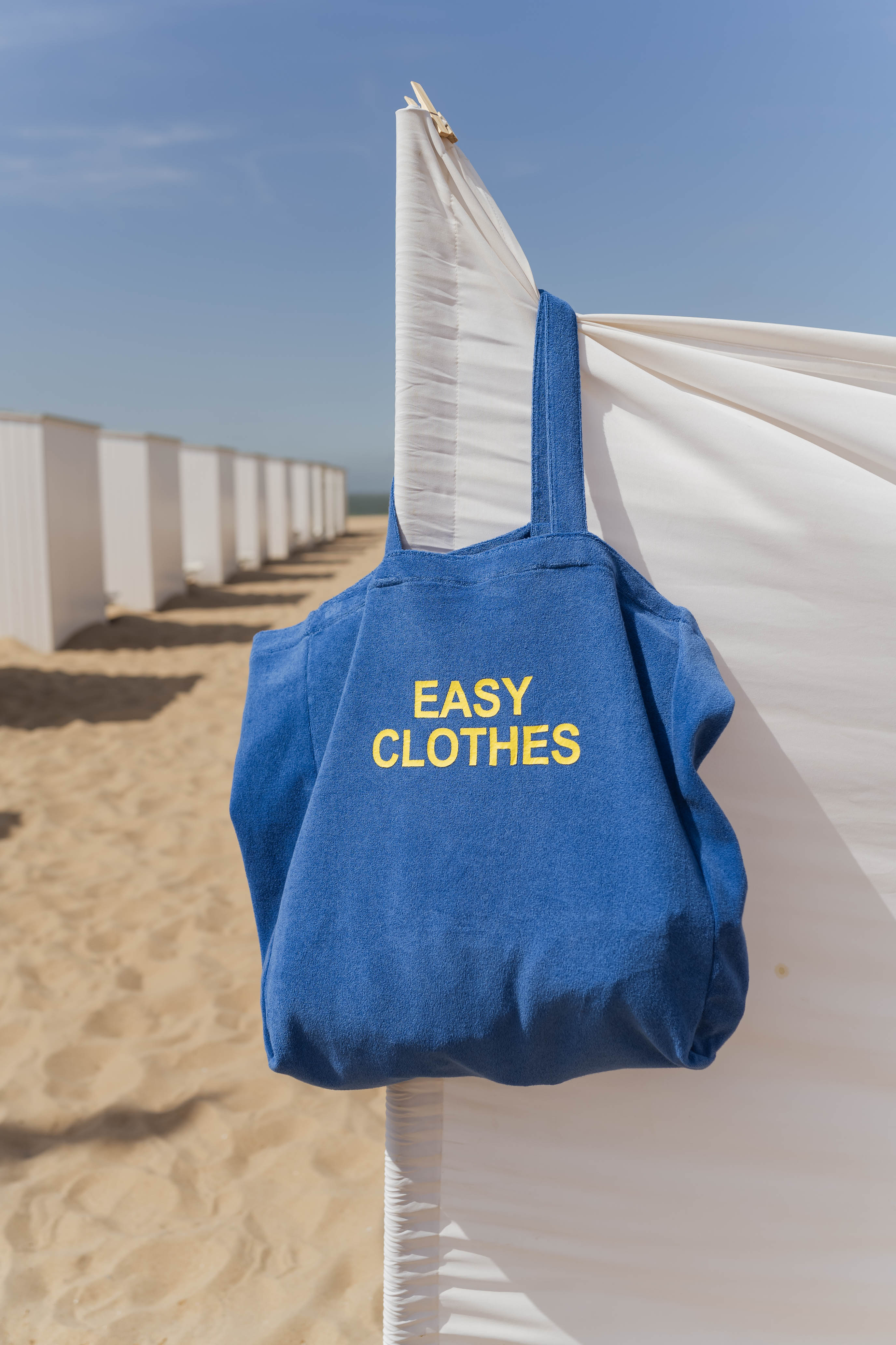 Blue Easy Clothes Beach Bag