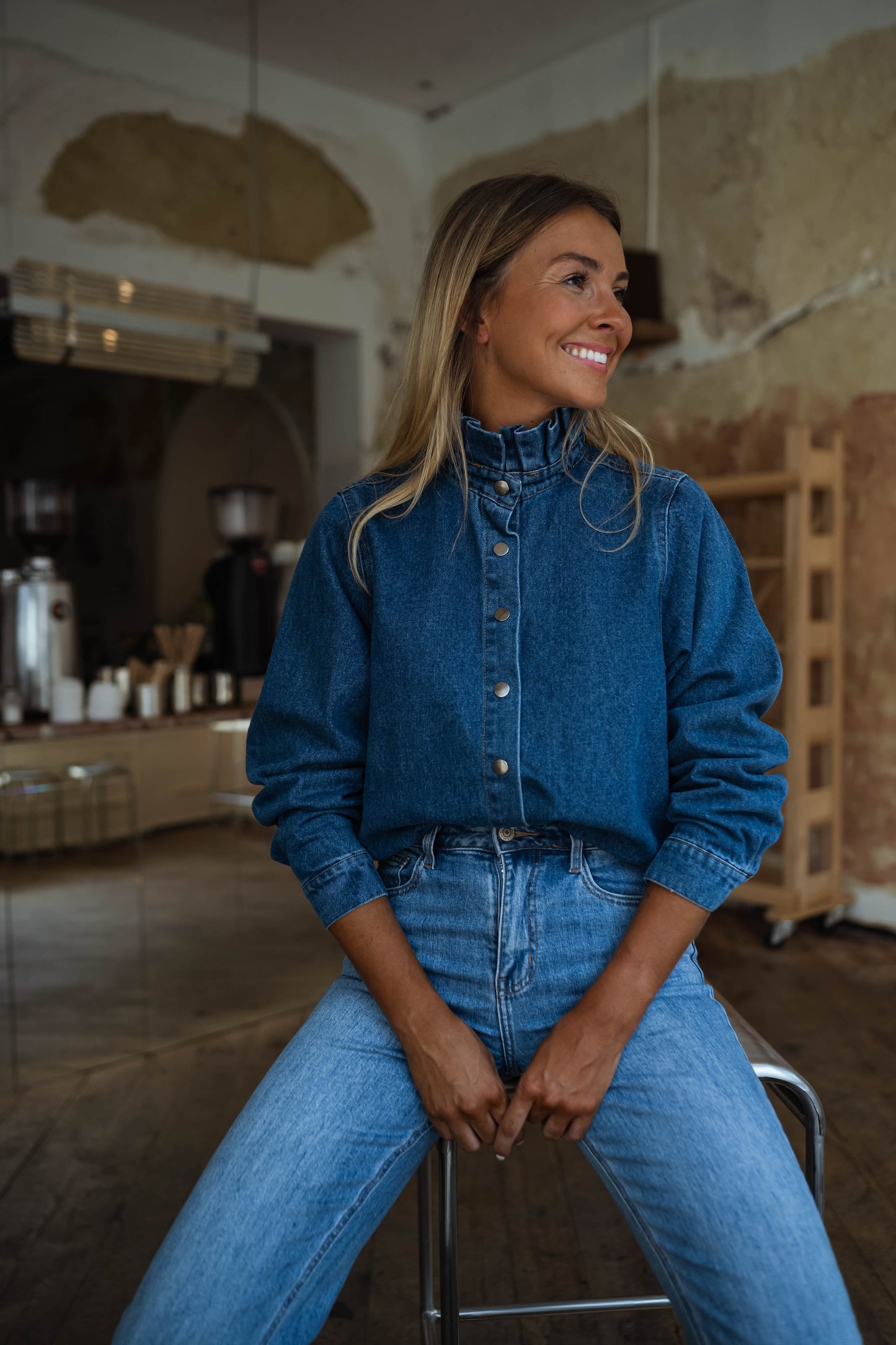 Blue Gabin Overshirt