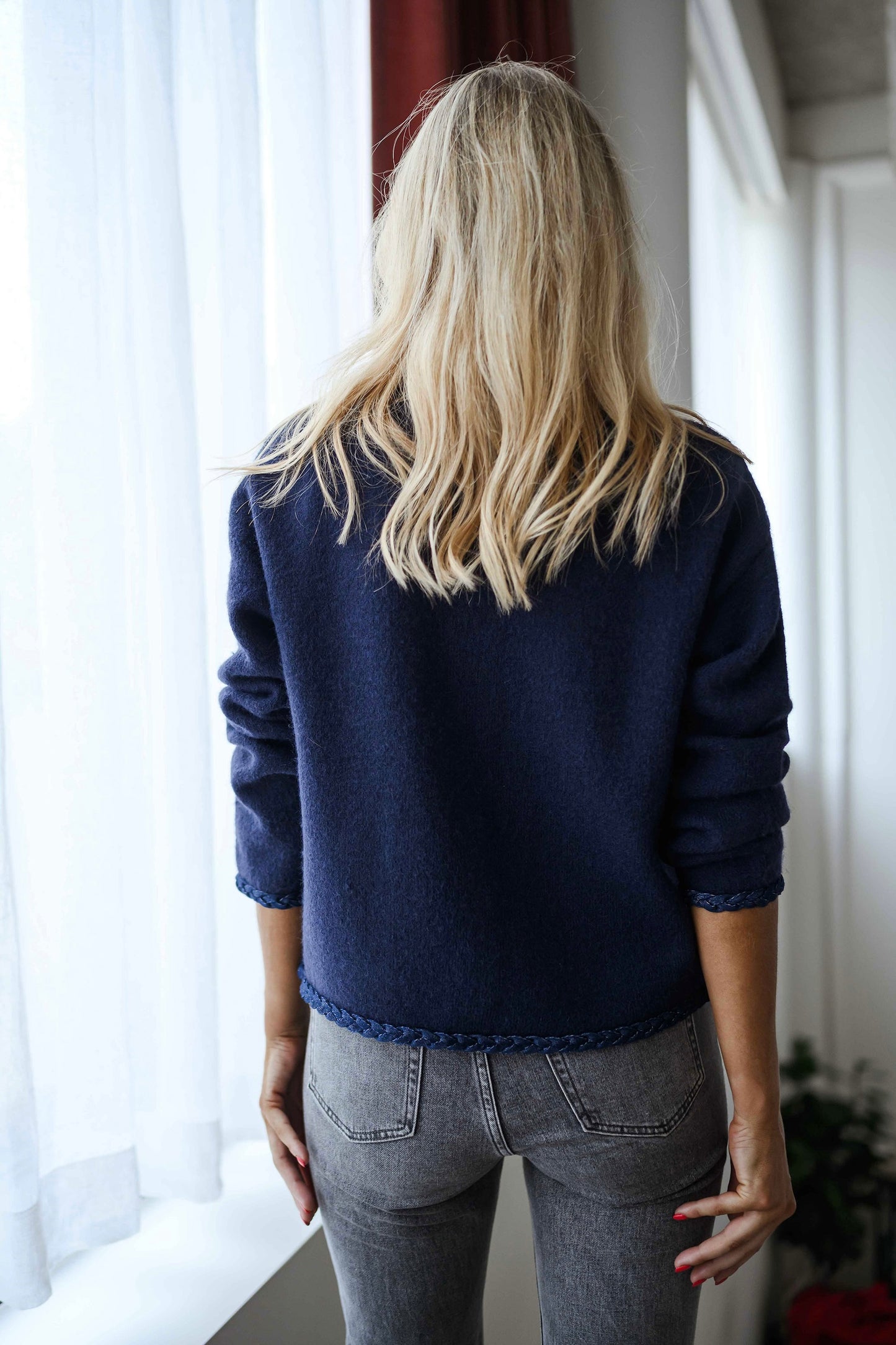 Blue Isadora Cardigan
