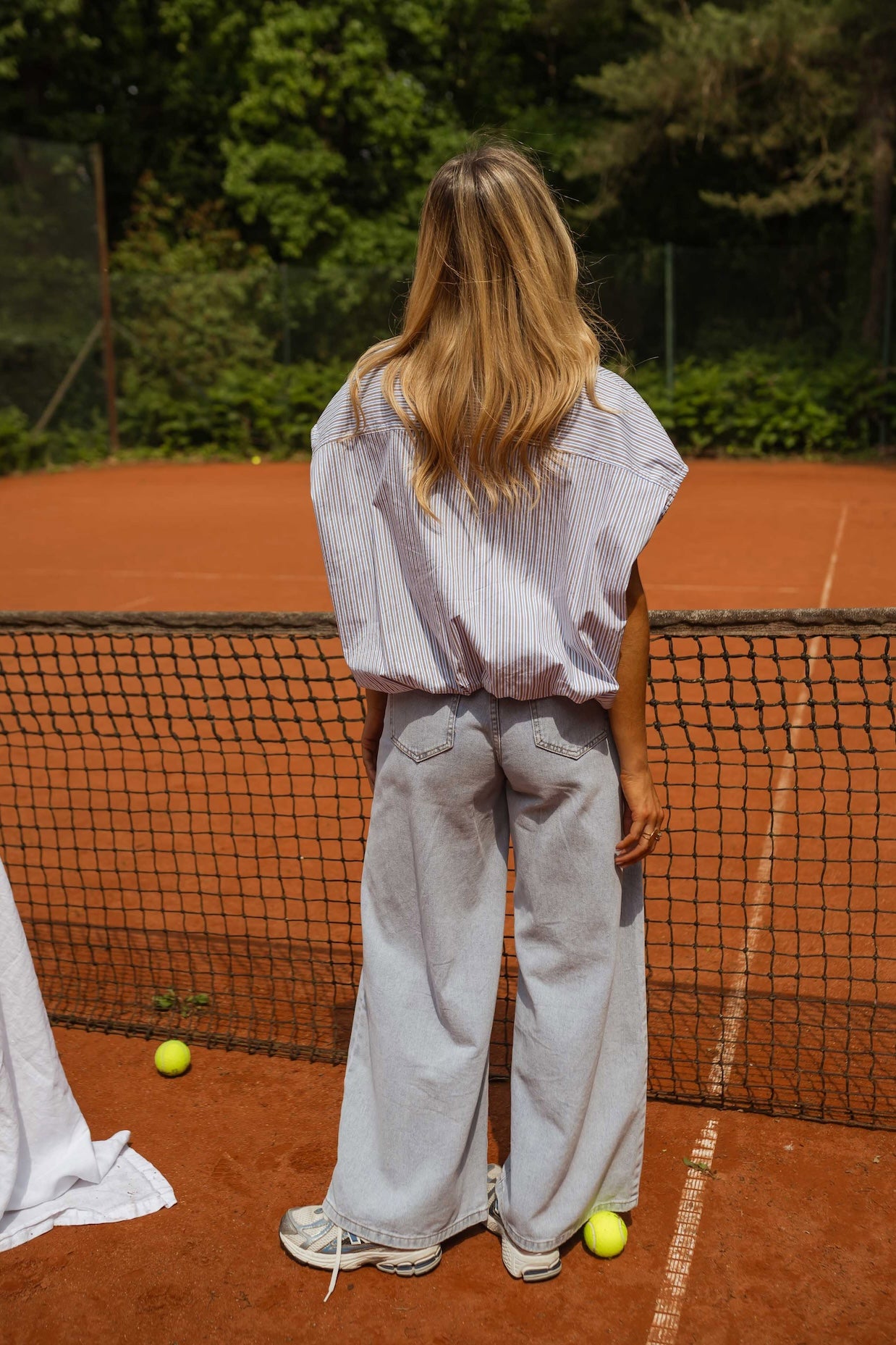 Blue Striped Oriane Shirt