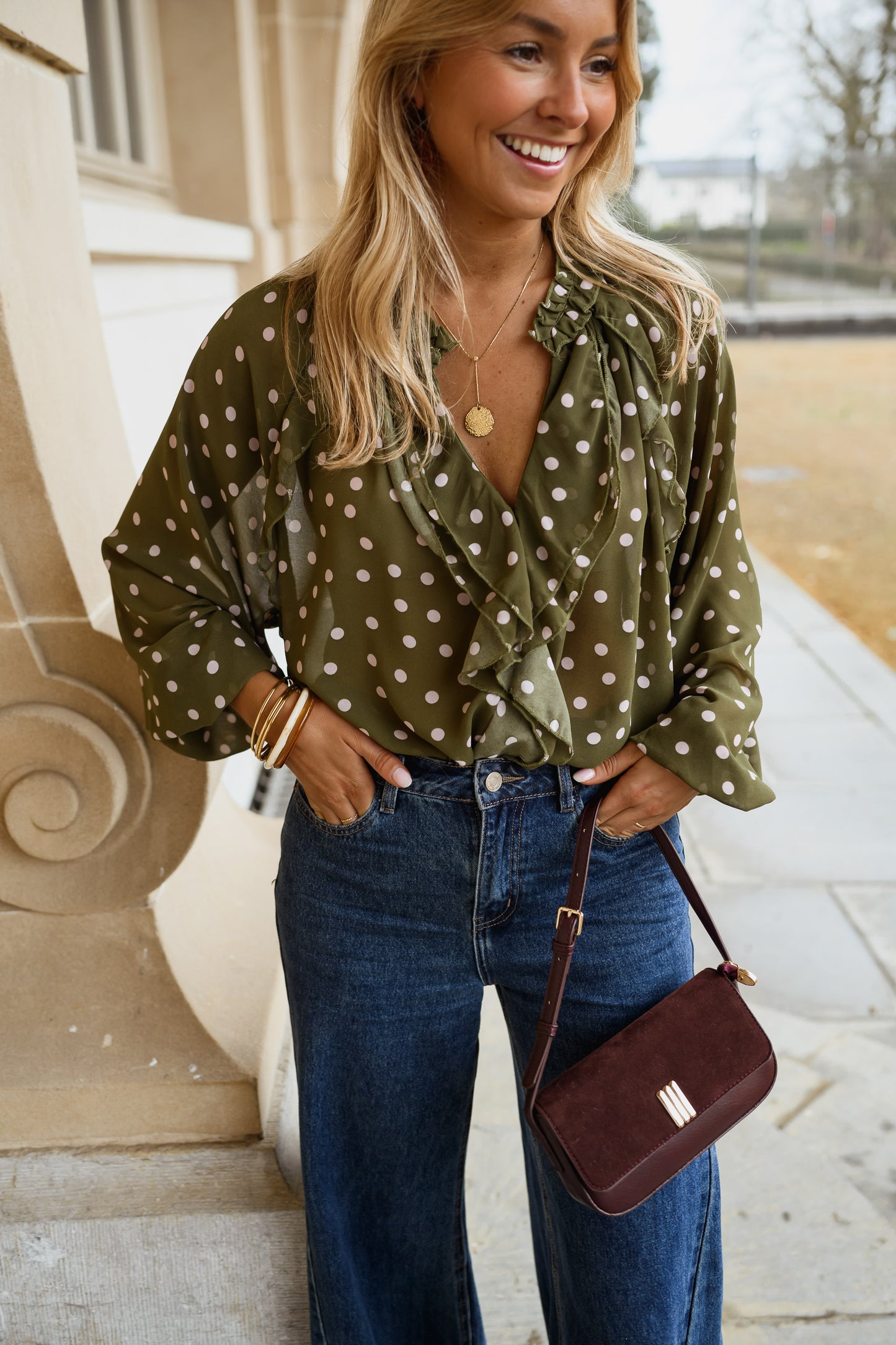 Beige and Brown Kaly Bracelet