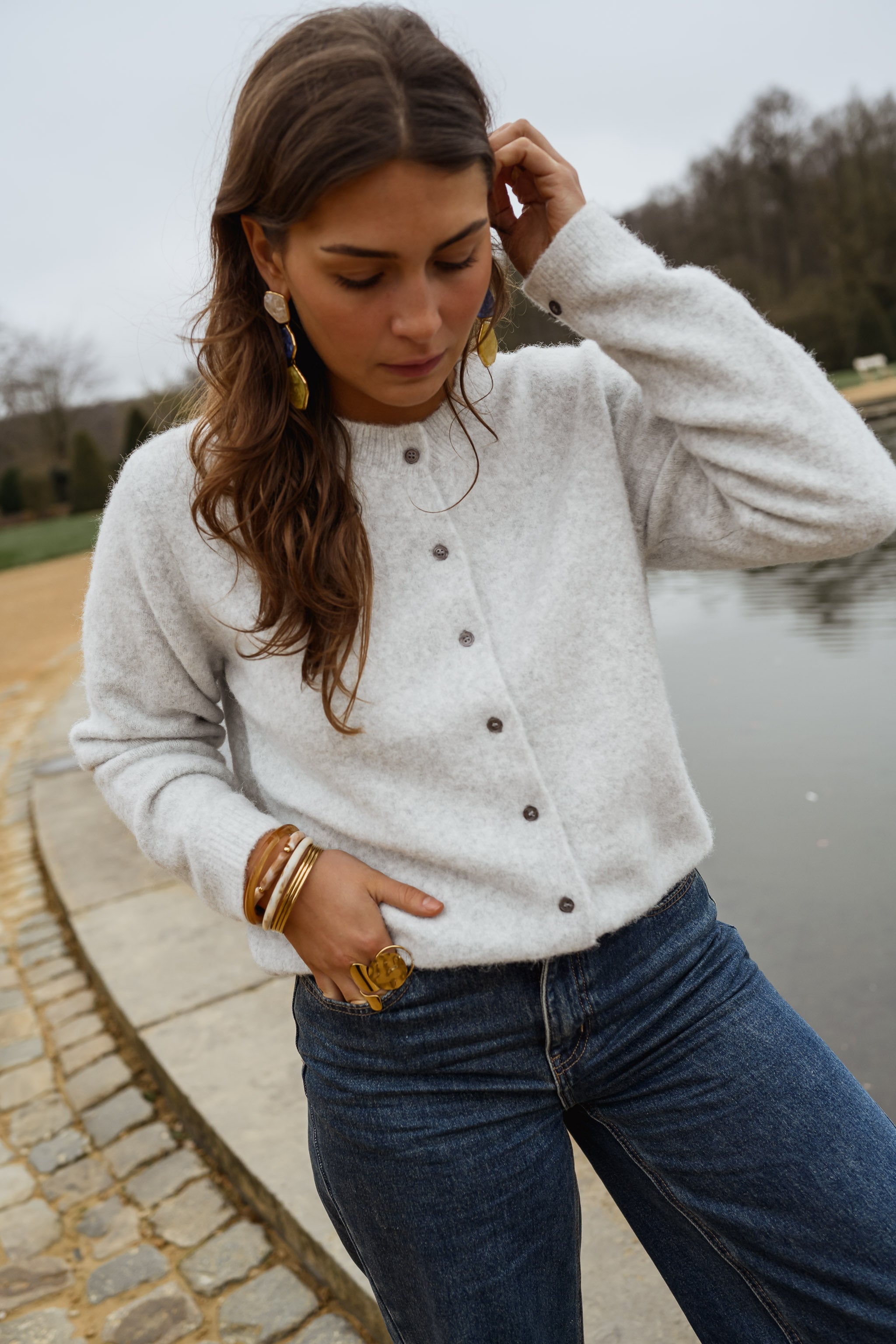 Beige and Brown Kaly Bracelet