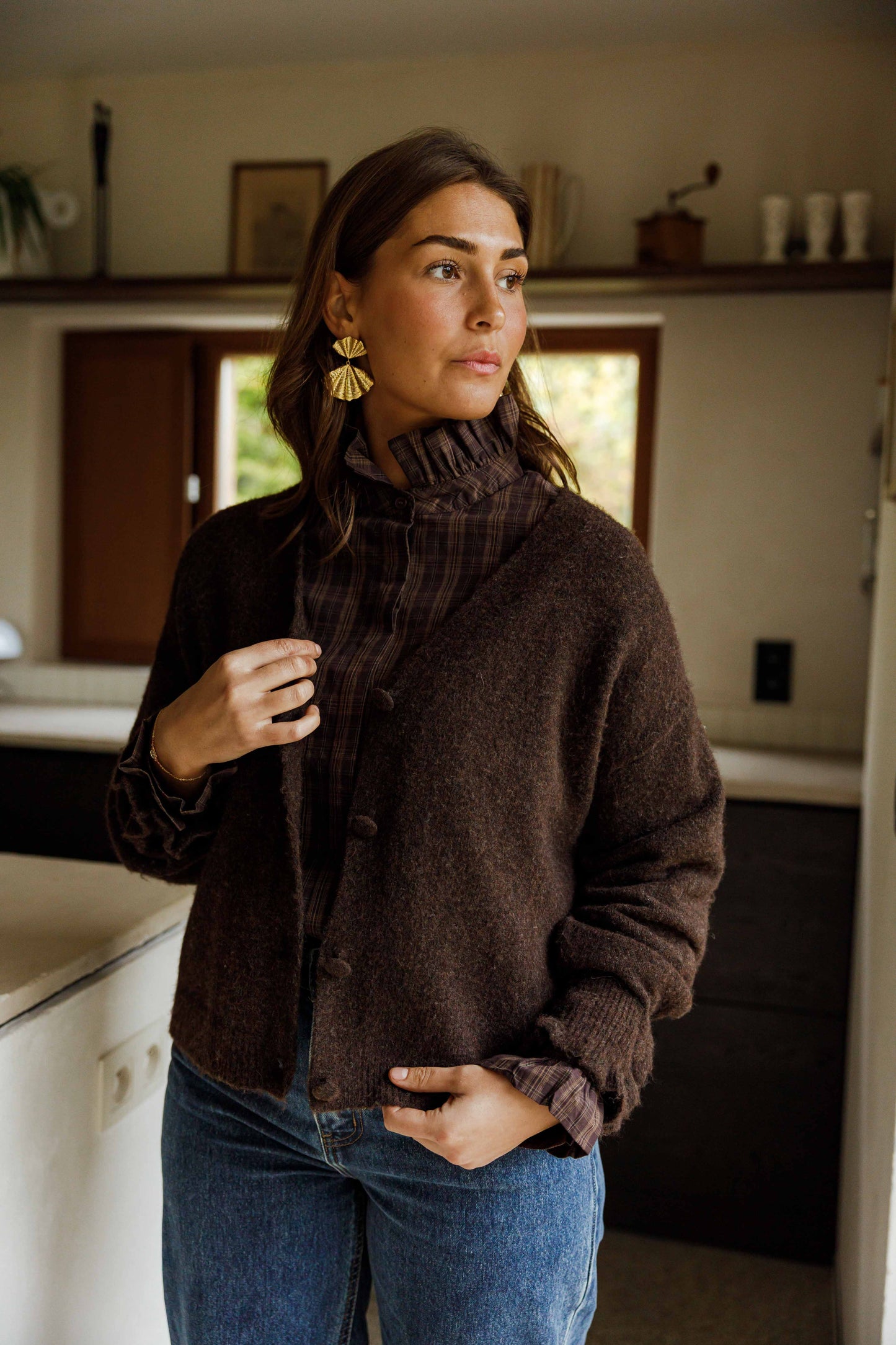 Brown Josse Cardigan