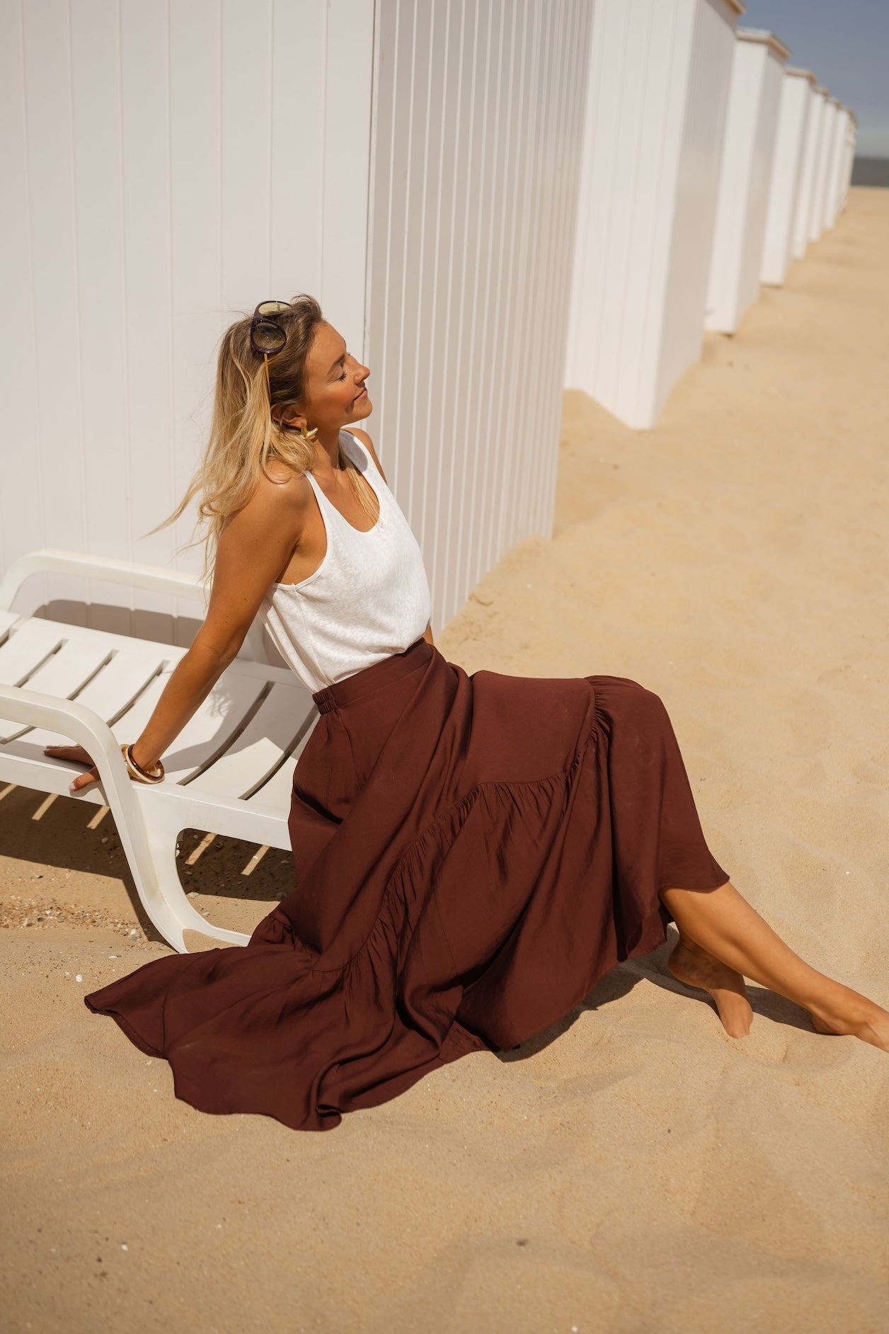 Brown Manhattan Skirt