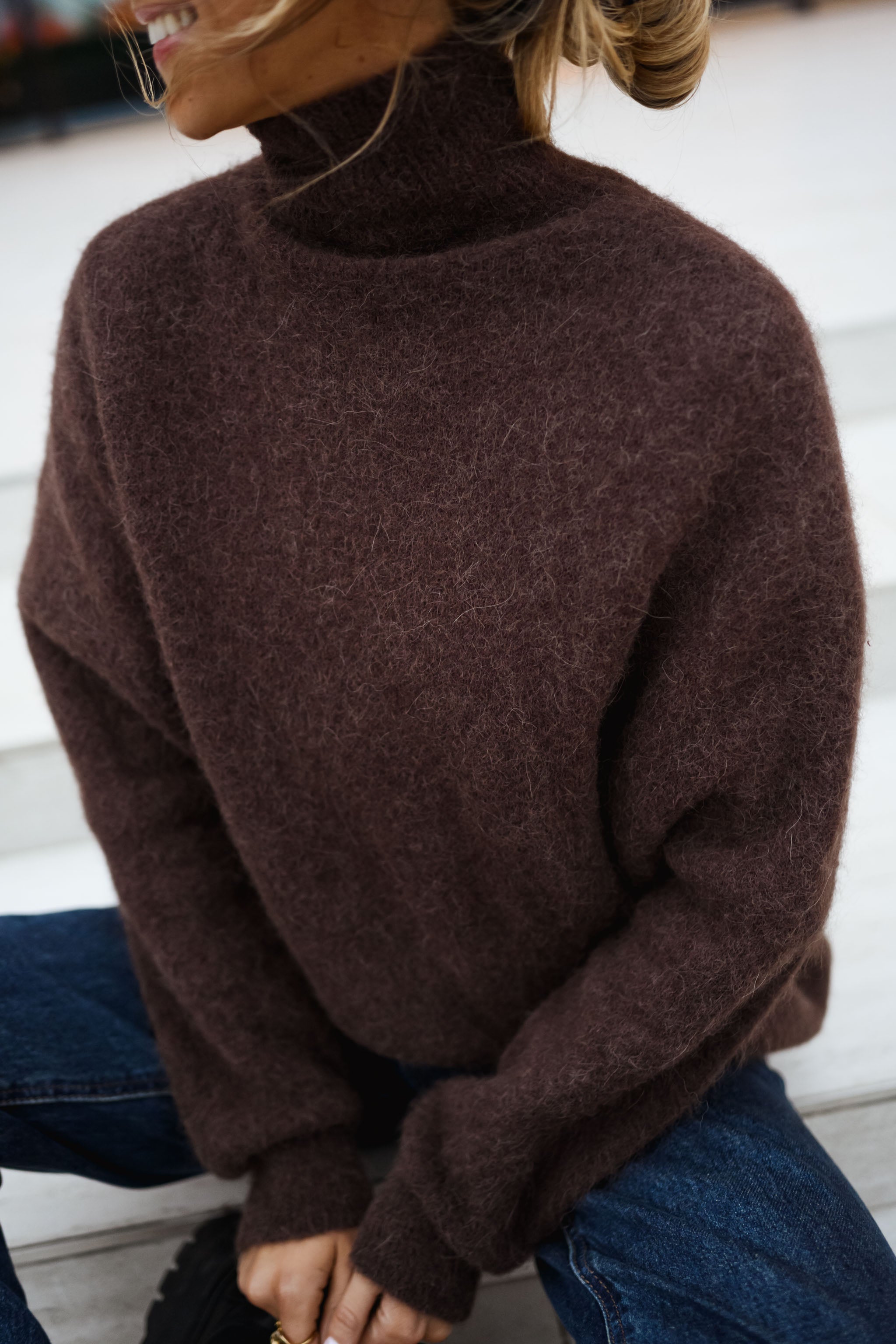 Brown Mara Sweater