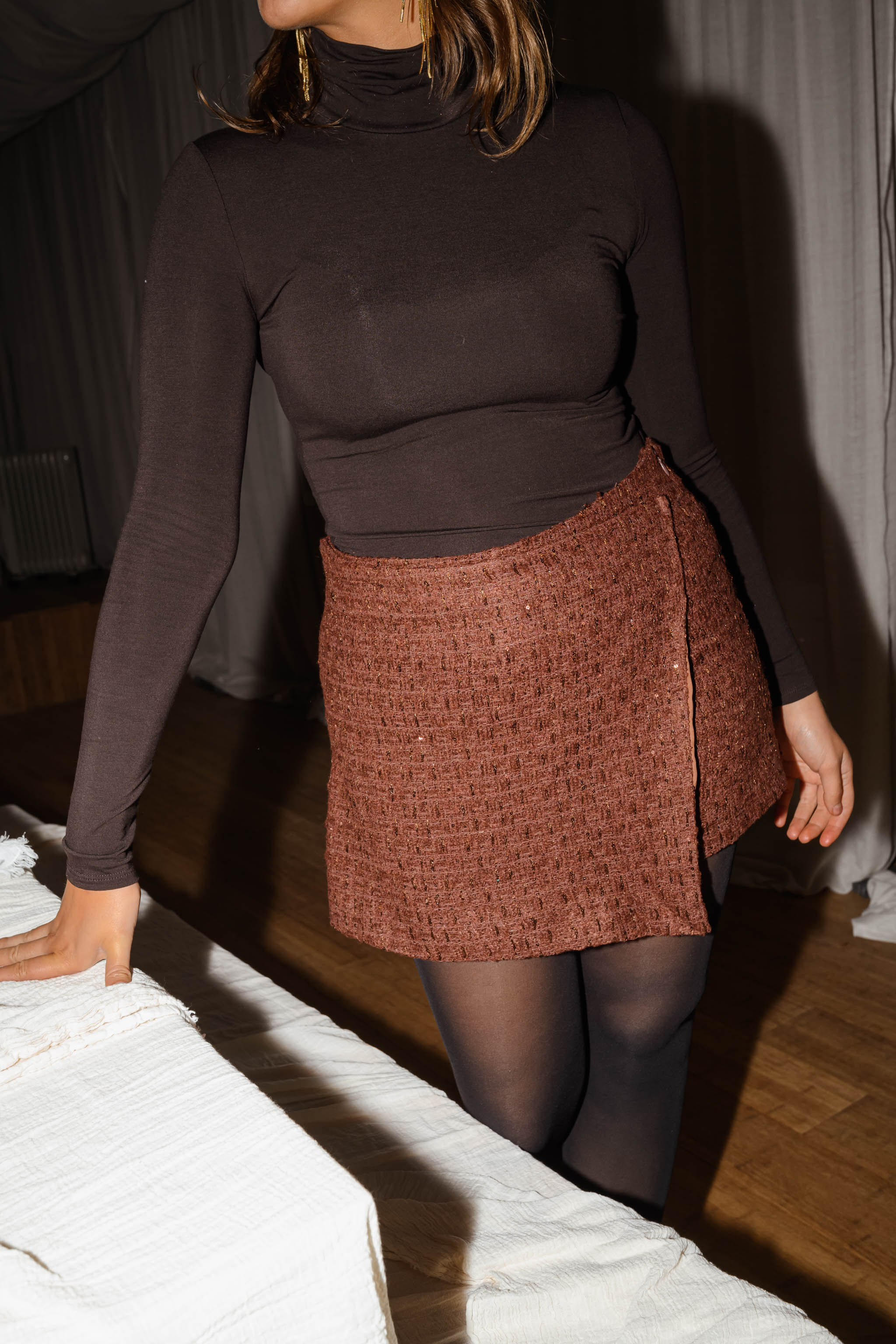 Brown Rowa Sweater