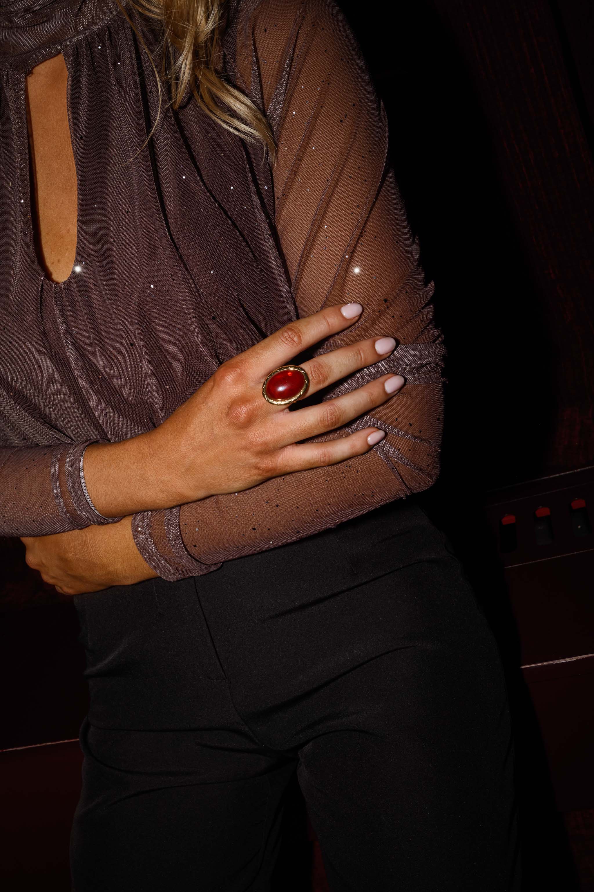 Brown Vasco Bodysuit