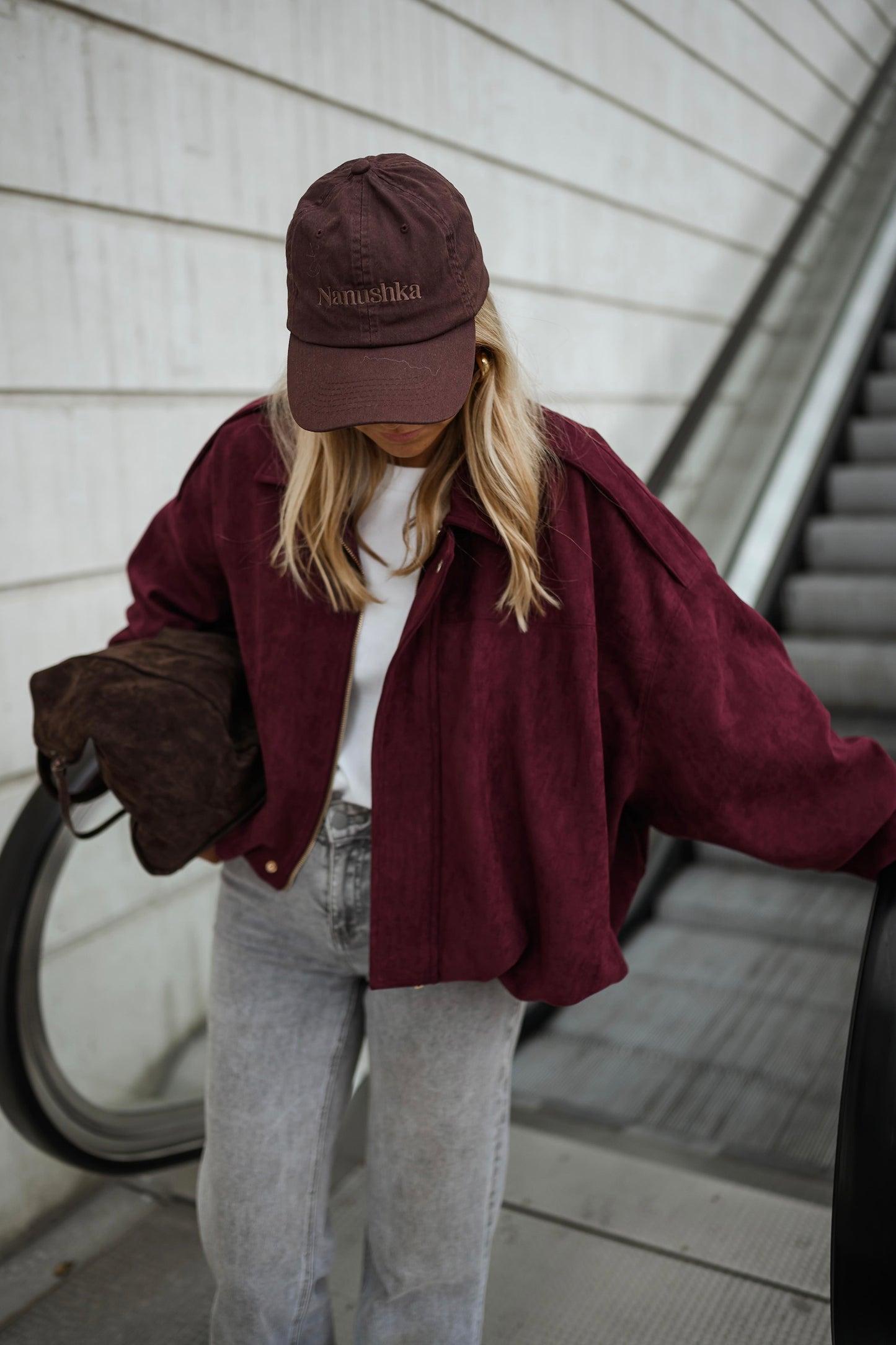 Burgundy Dave Jacket