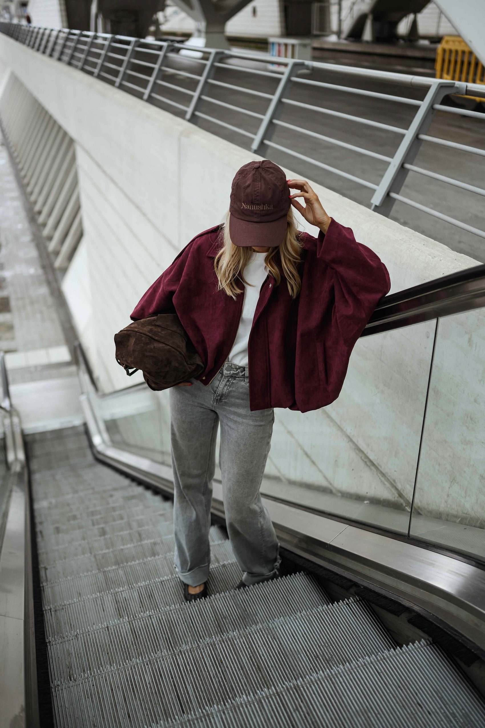 Burgundy Dave Jacket