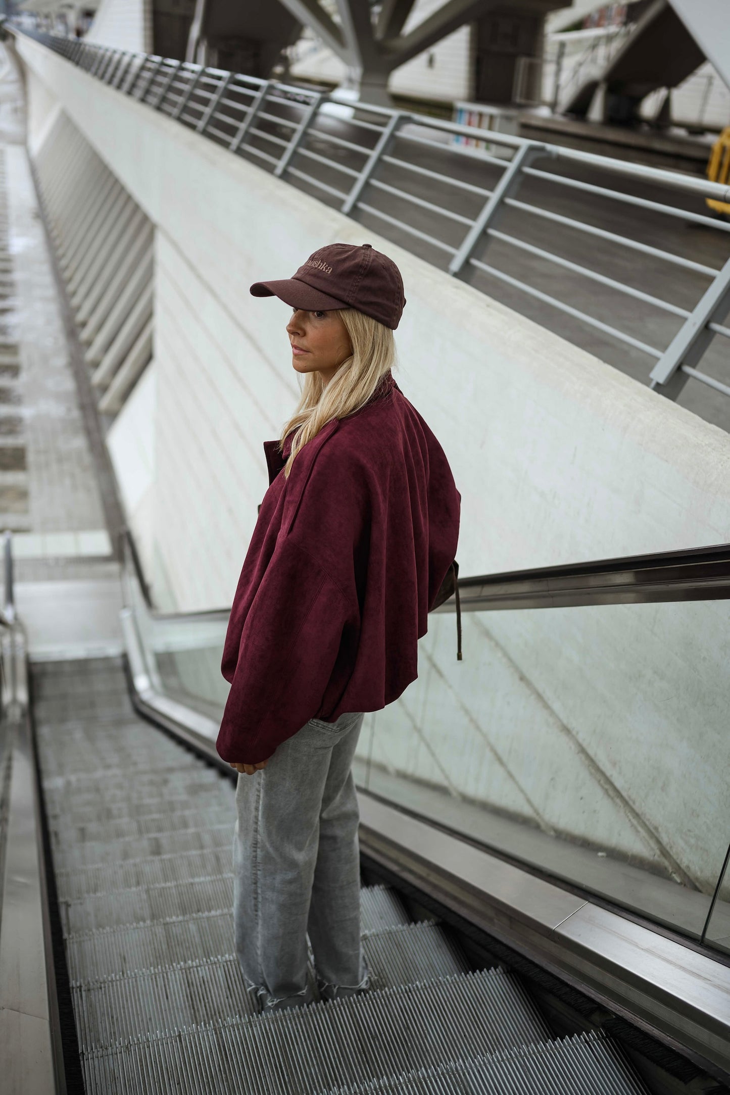 Burgundy Dave Jacket