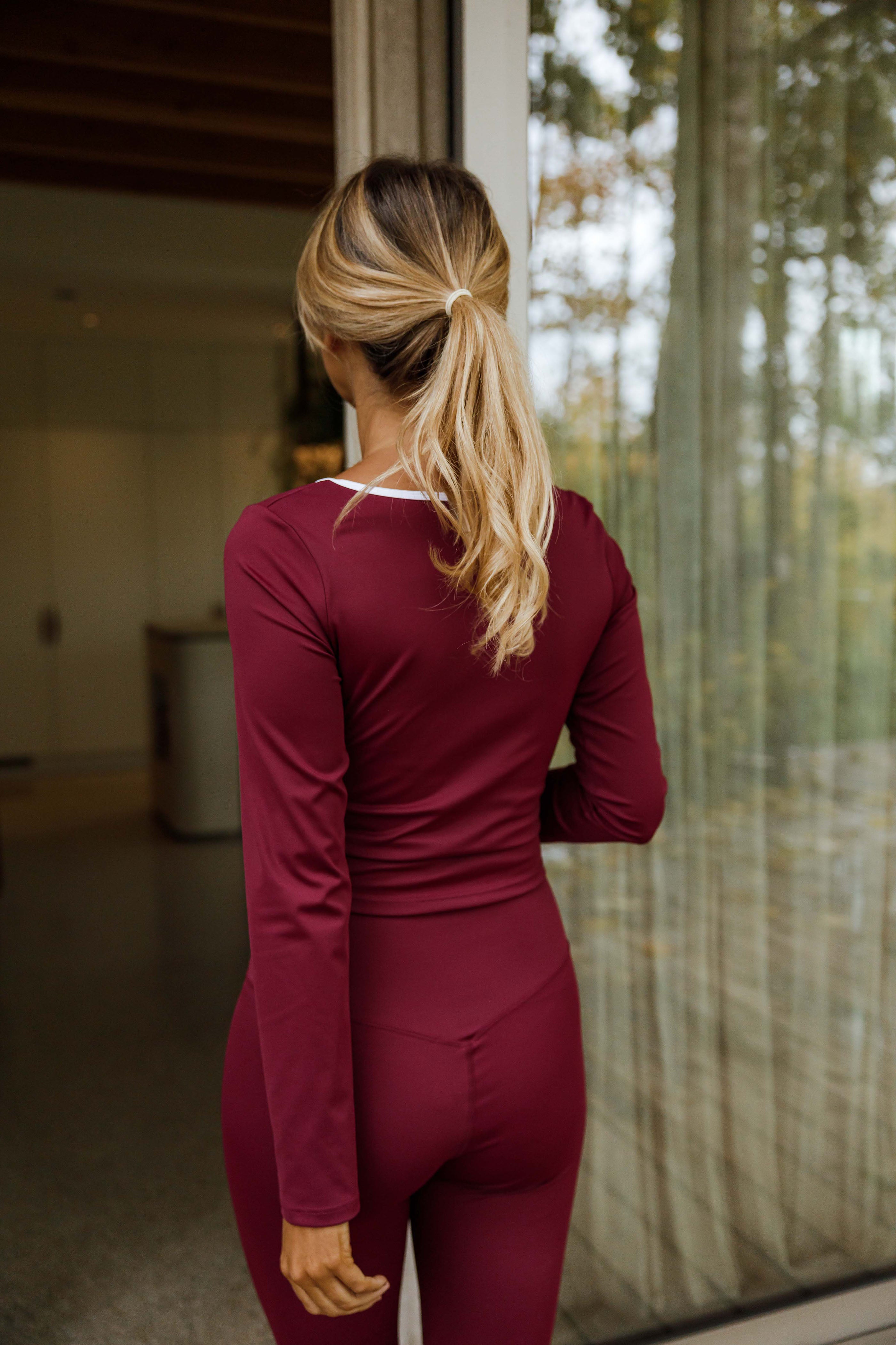 Burgundy Illa Sports Set