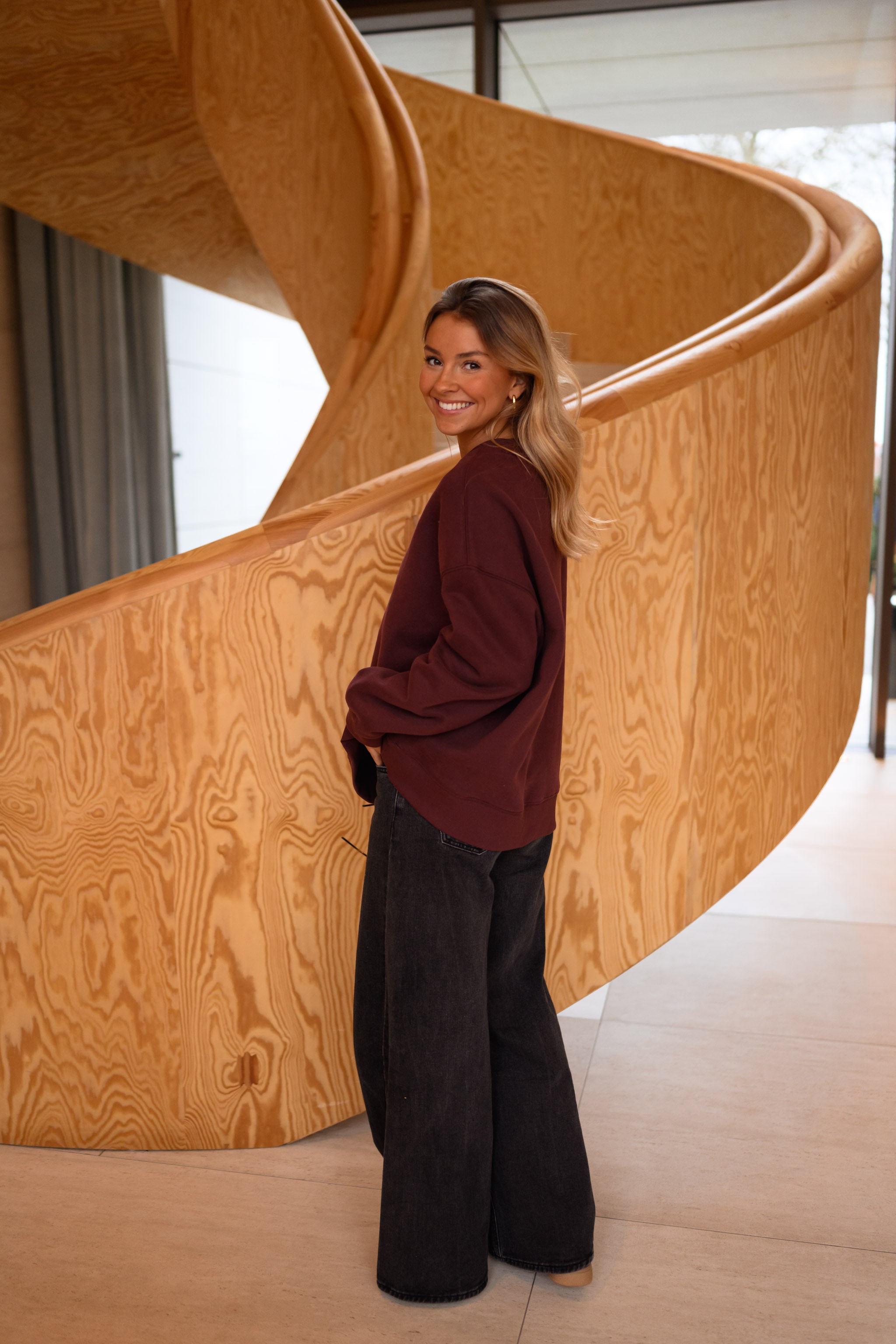 Burgundy Monta Sweater