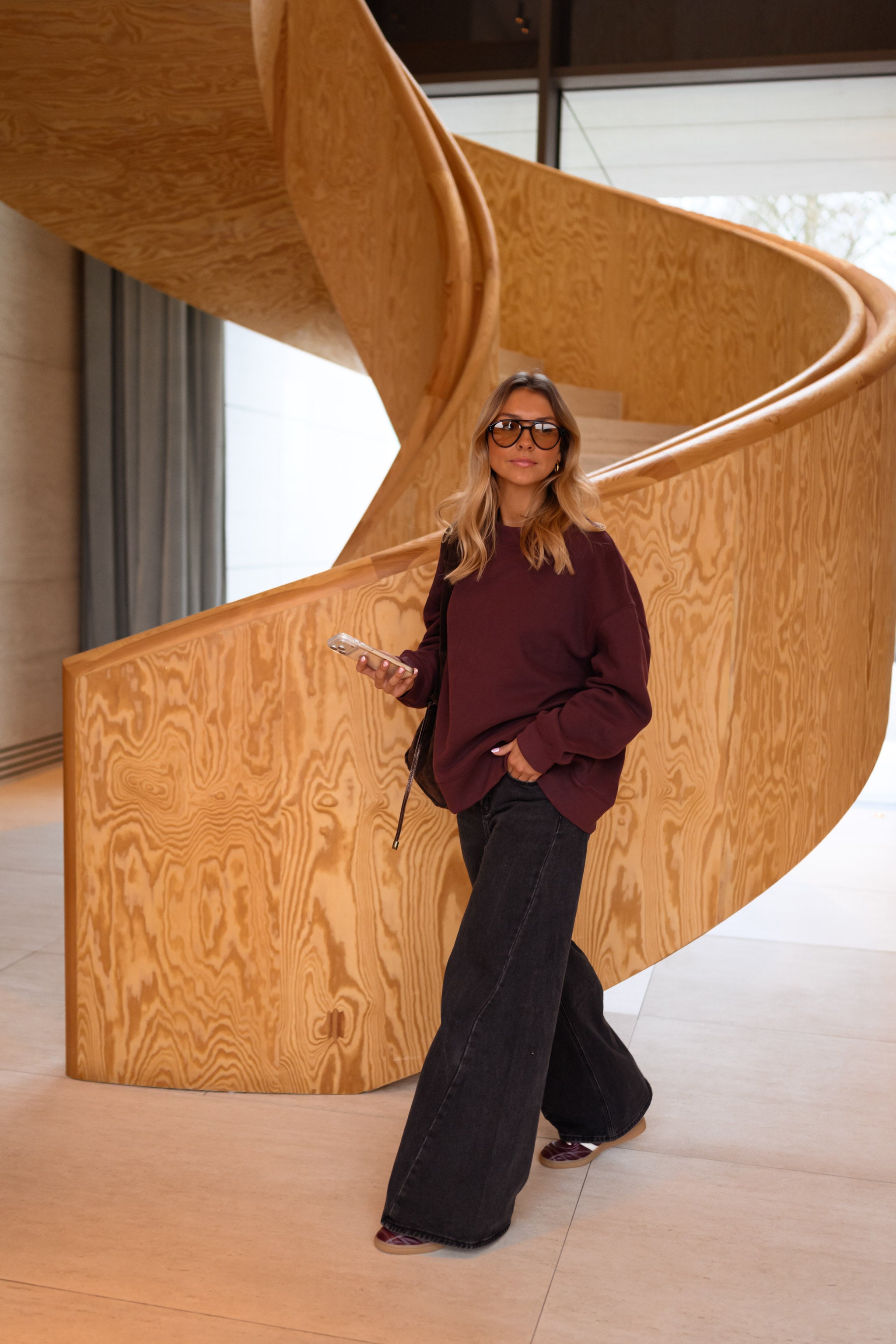 Burgundy Monta Sweater