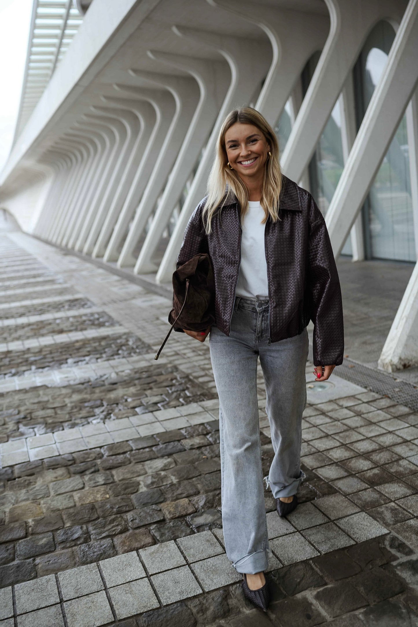 Burgundy Omer Jacket