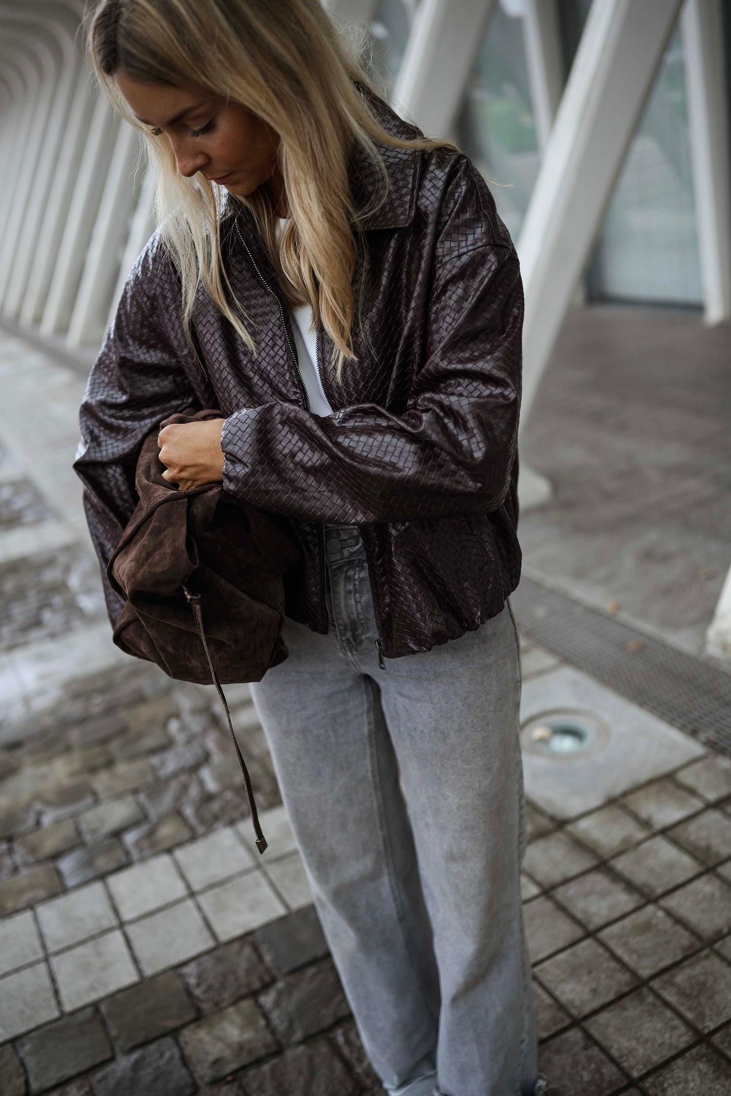 Burgundy Omer Jacket