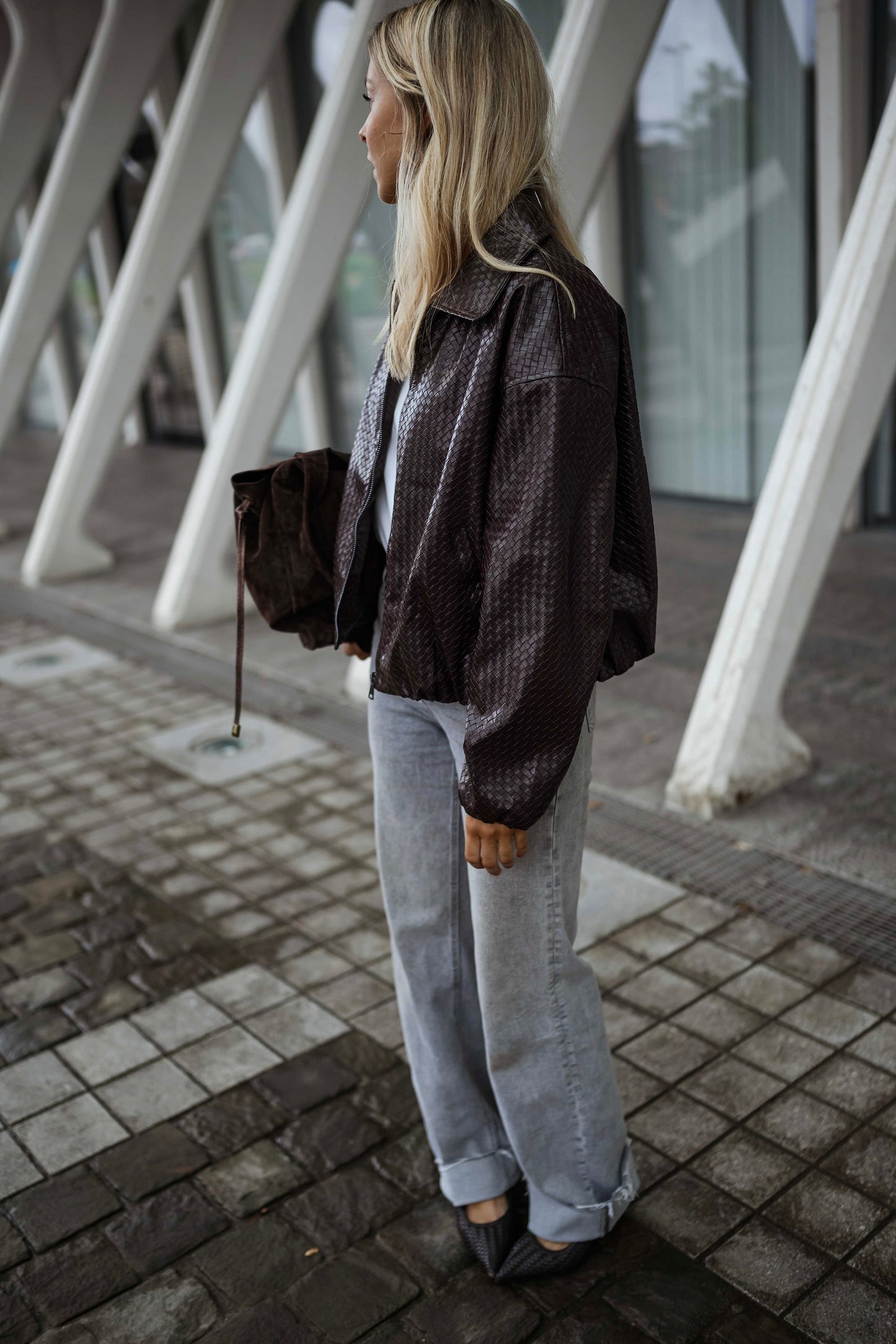 Burgundy Omer Jacket