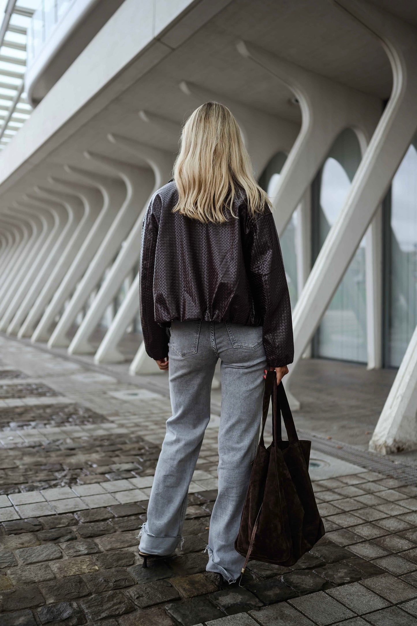 Burgundy Omer Jacket