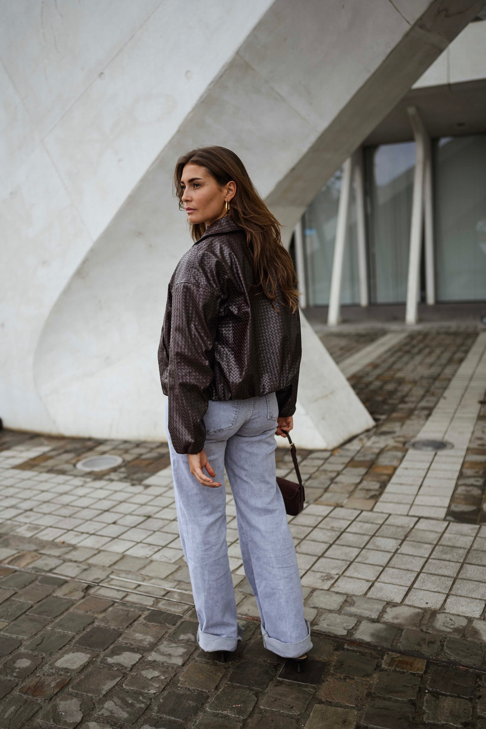 Burgundy Omer Jacket