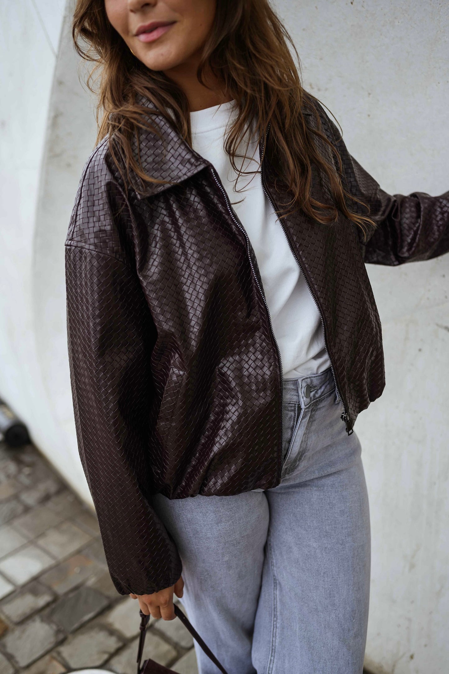 Burgundy Omer Jacket