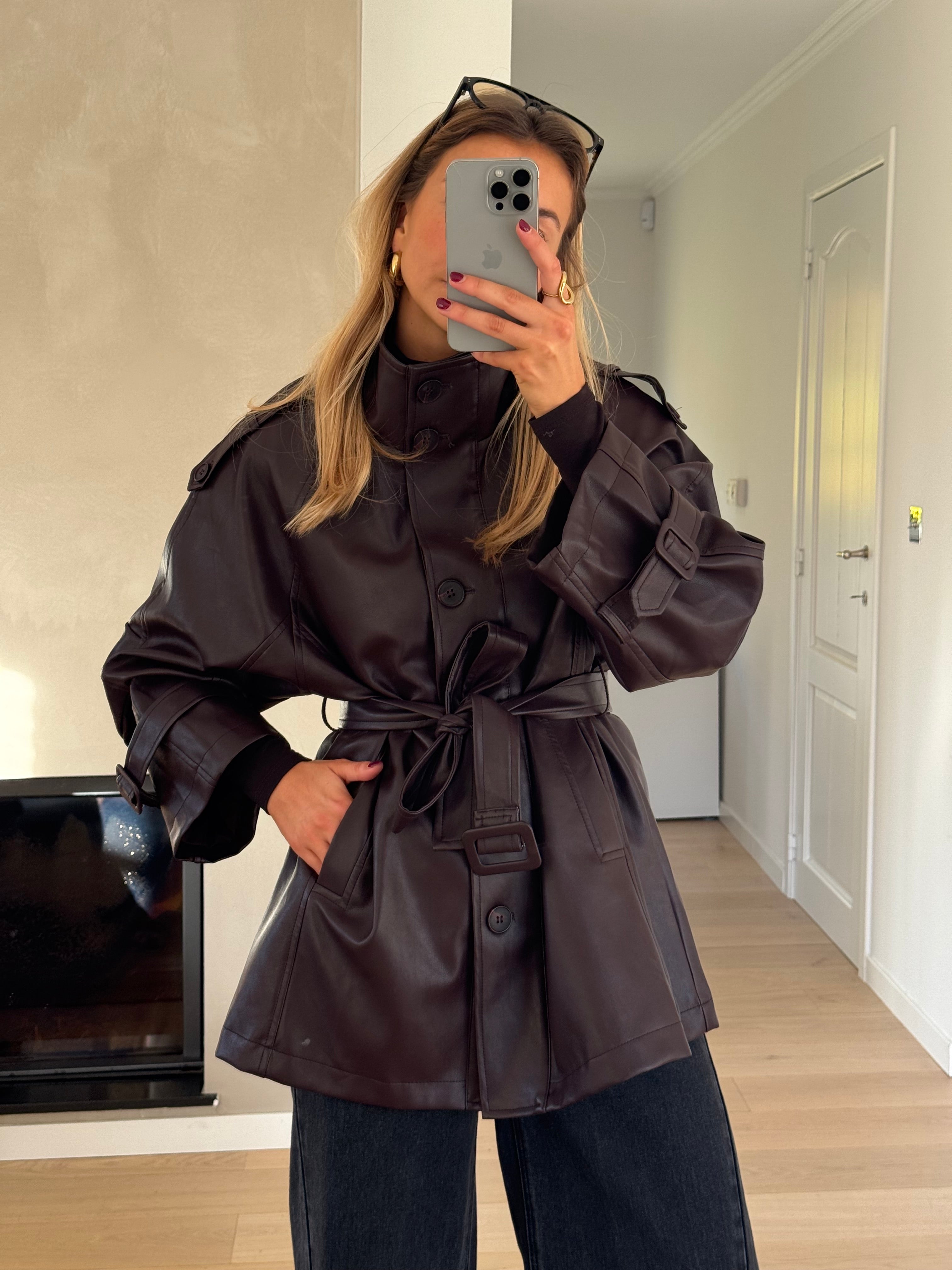 Burgundy Rachelle Jacket