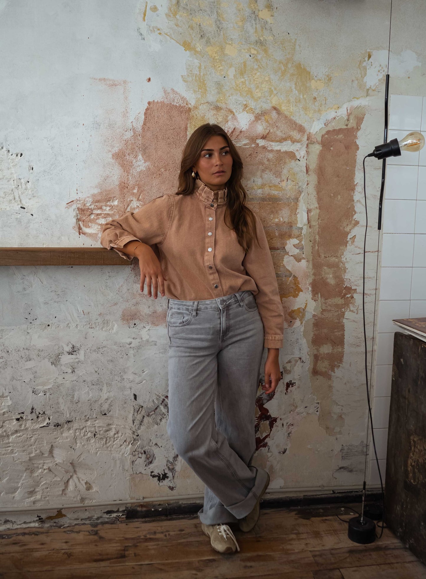 Camel Gabin Overshirt