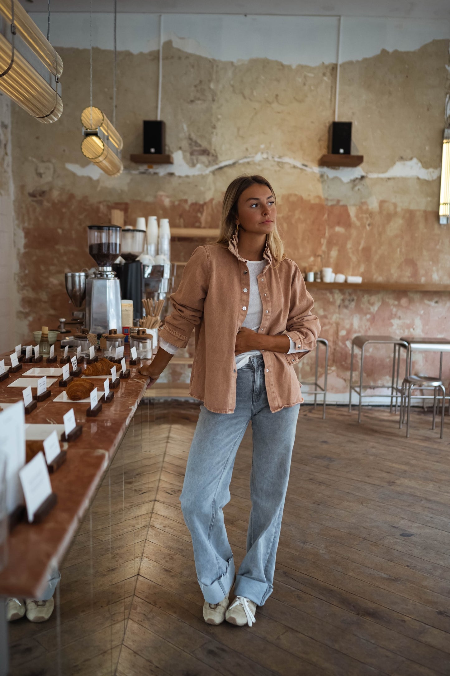 Camel Gabin Overshirt