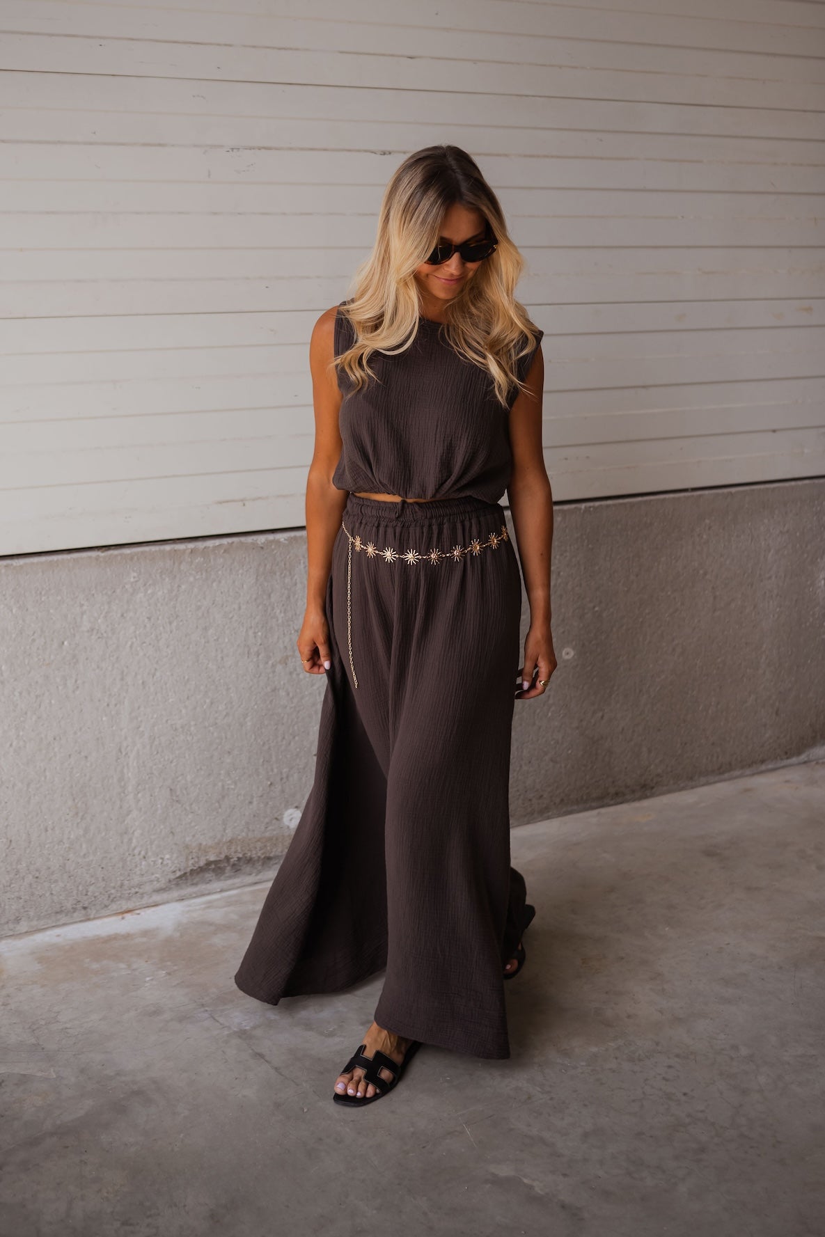 Chocolate Alyssa Skirt