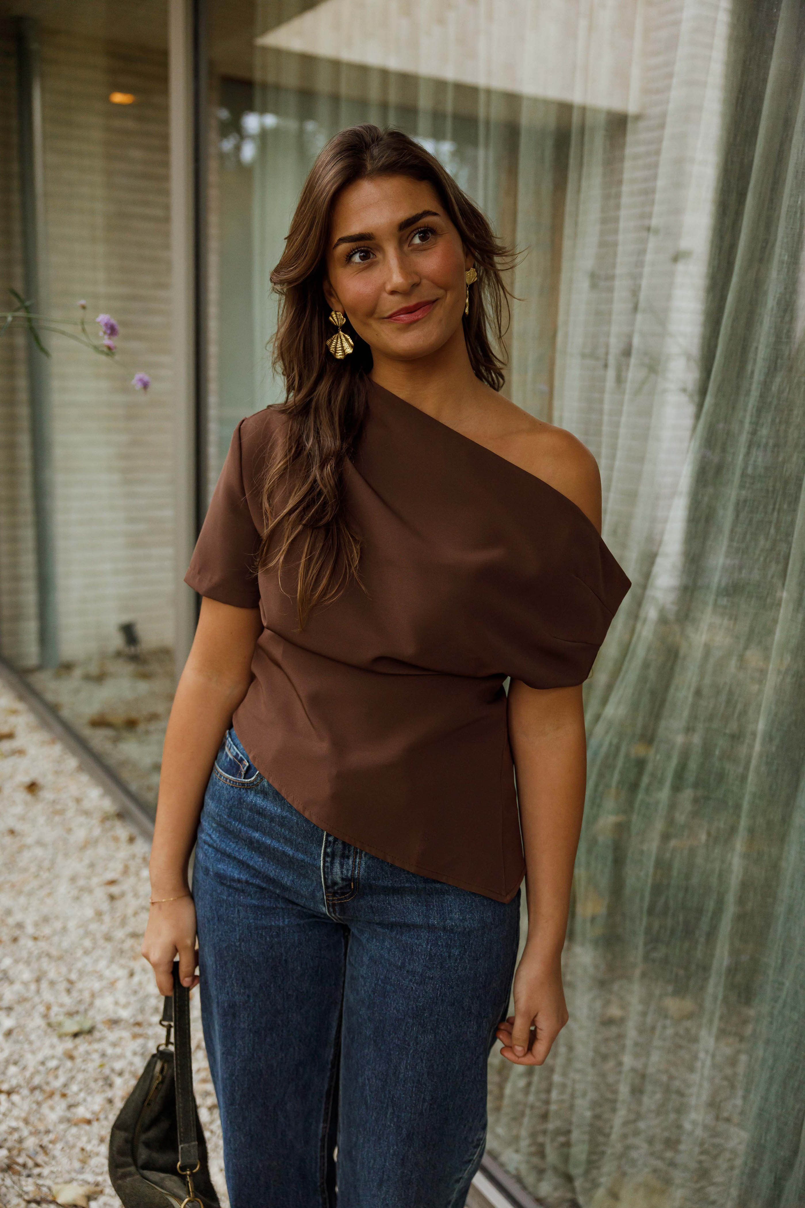 Chocolate Maria Blouse