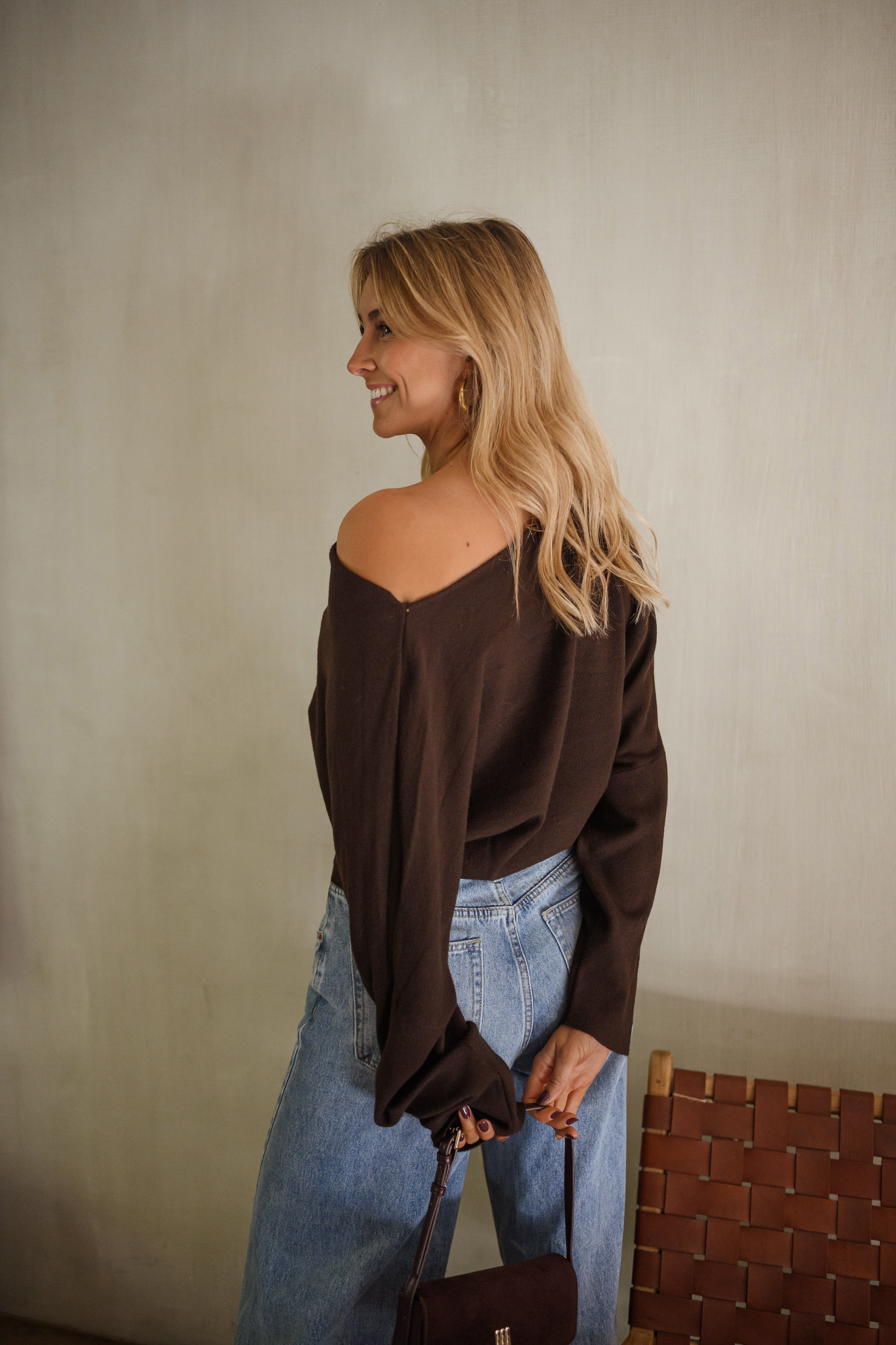 Chocolate Richard Sweater