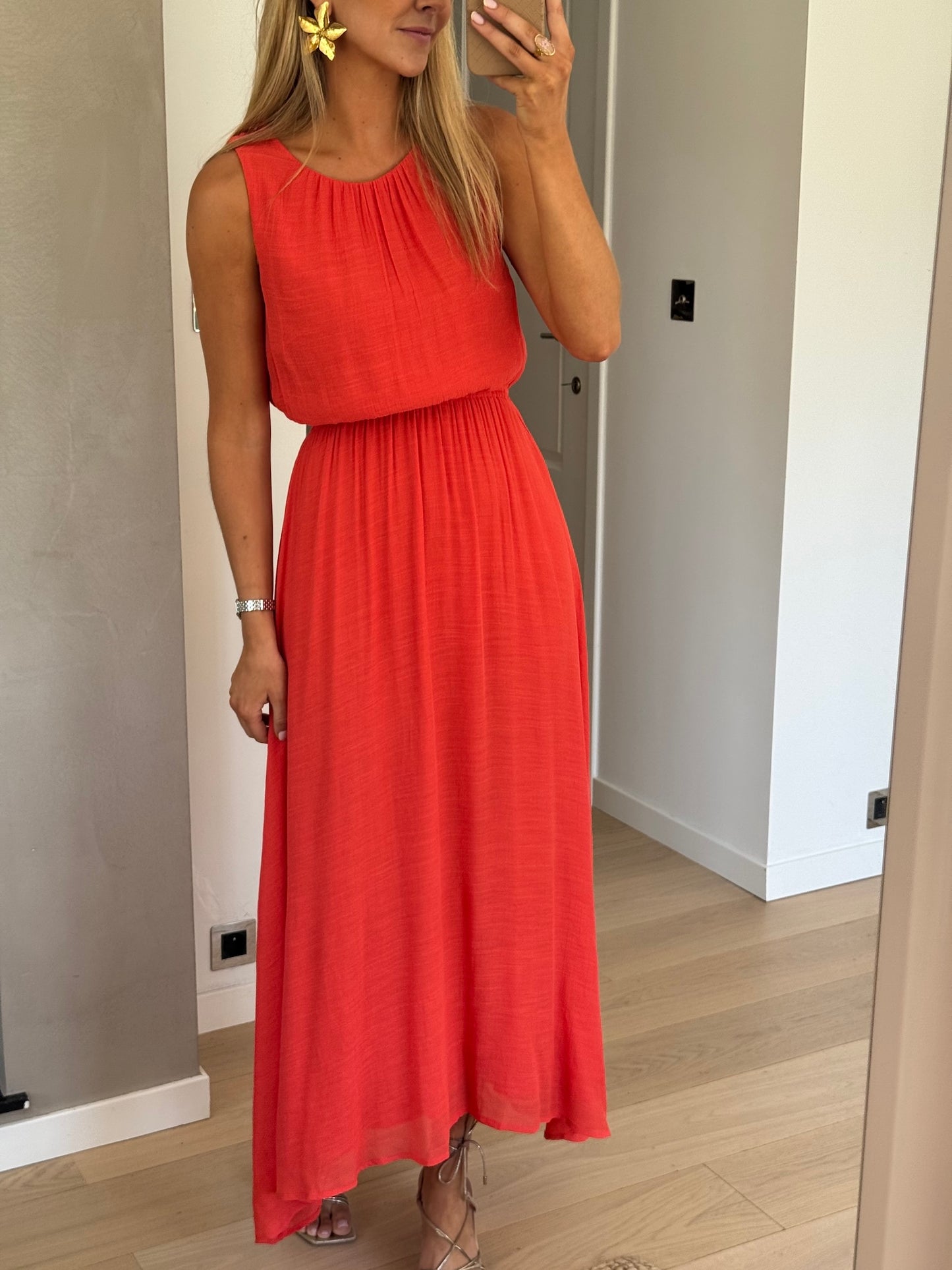 Coral Ana Dress