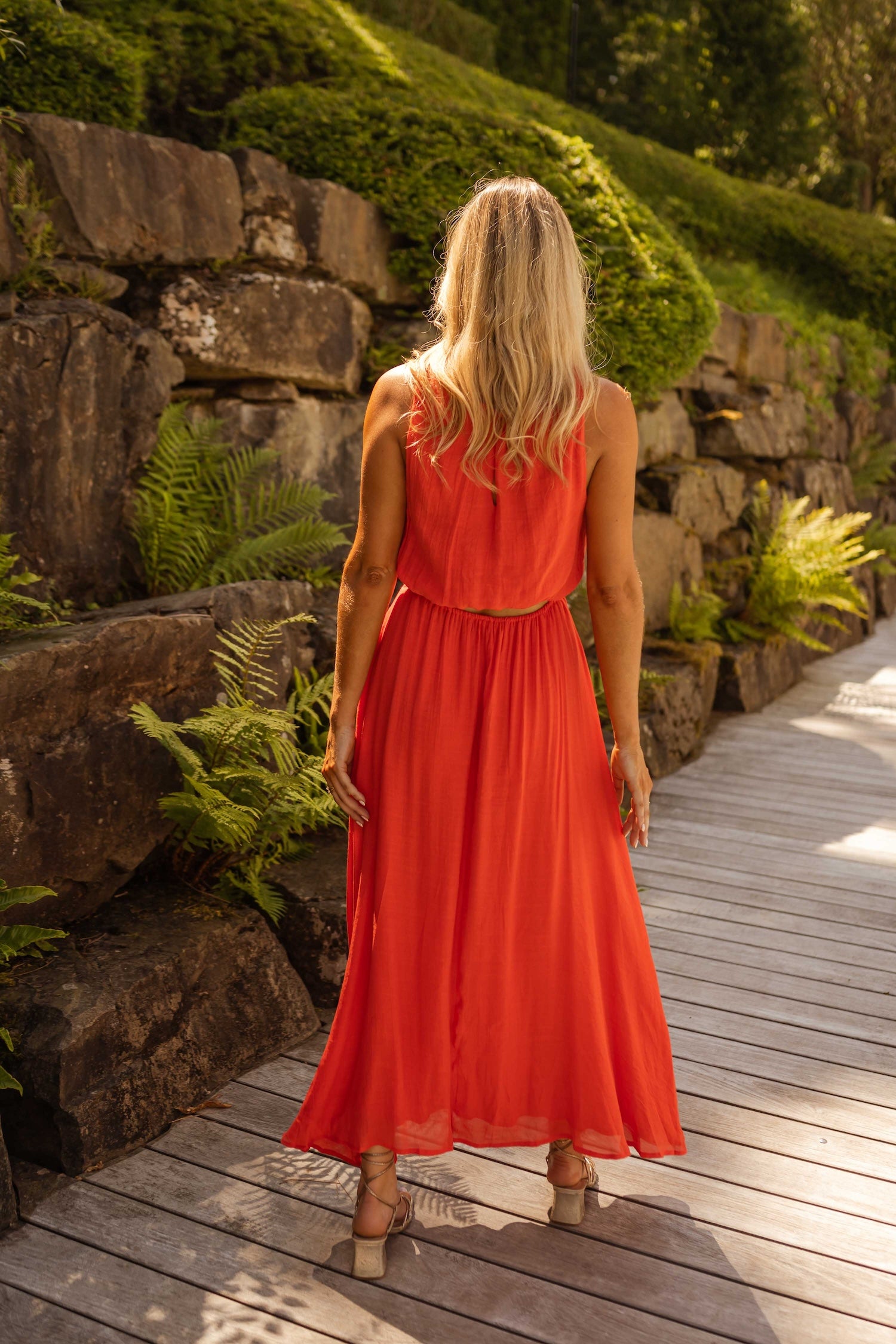 Coral Ana Dress