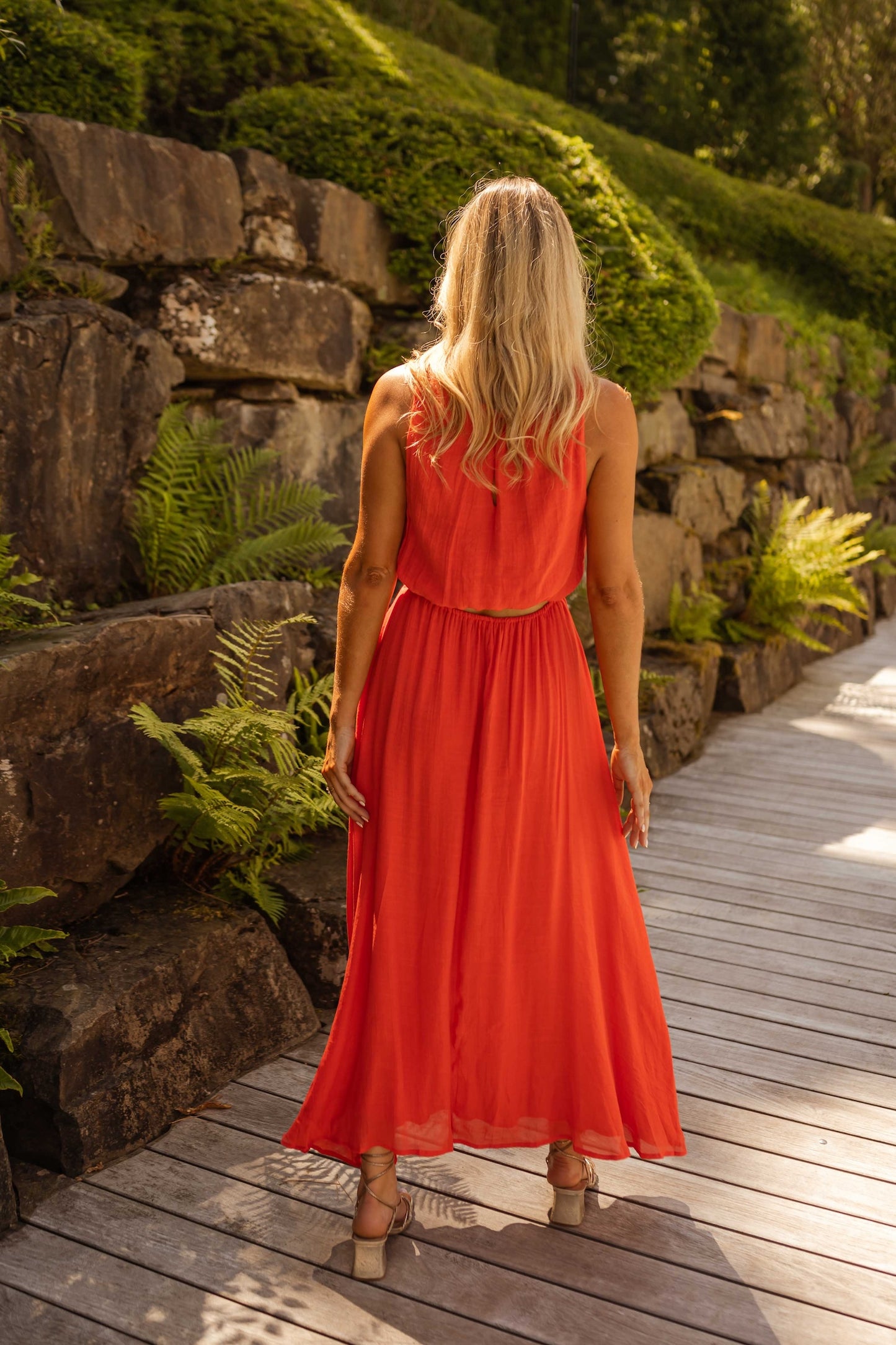Coral Ana Dress