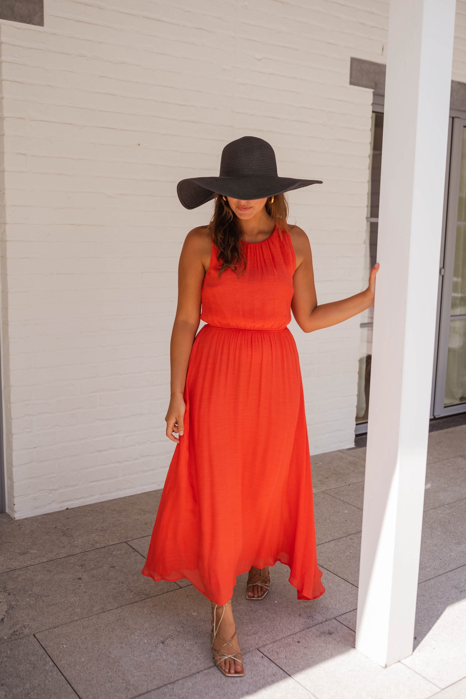 Coral Ana Dress