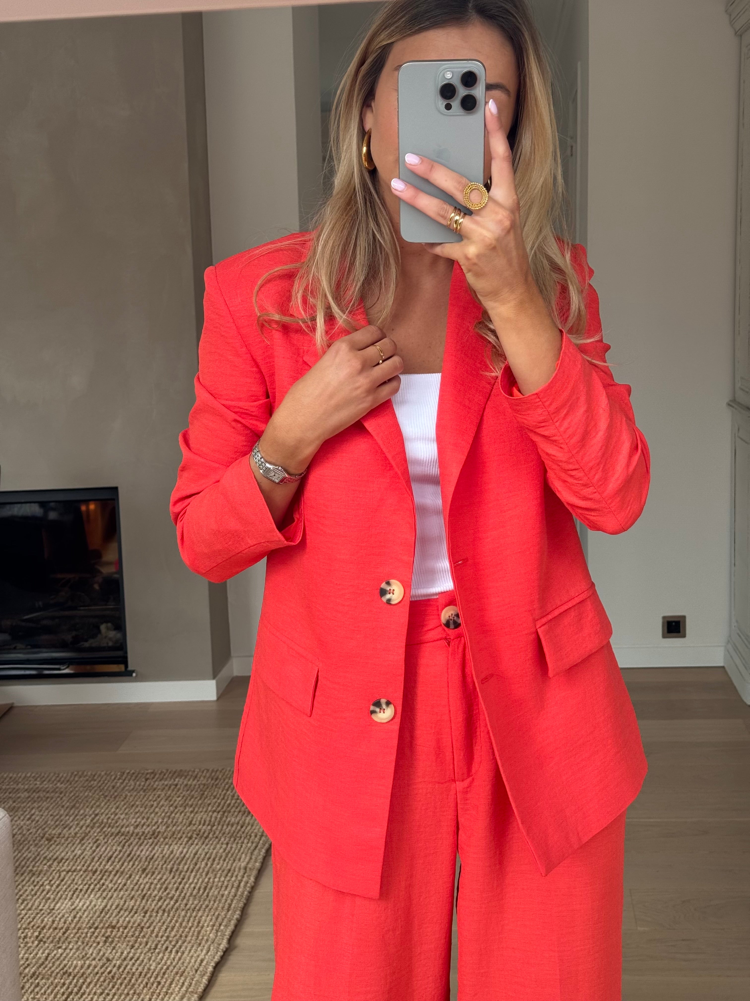 Coral Boss Blazer
