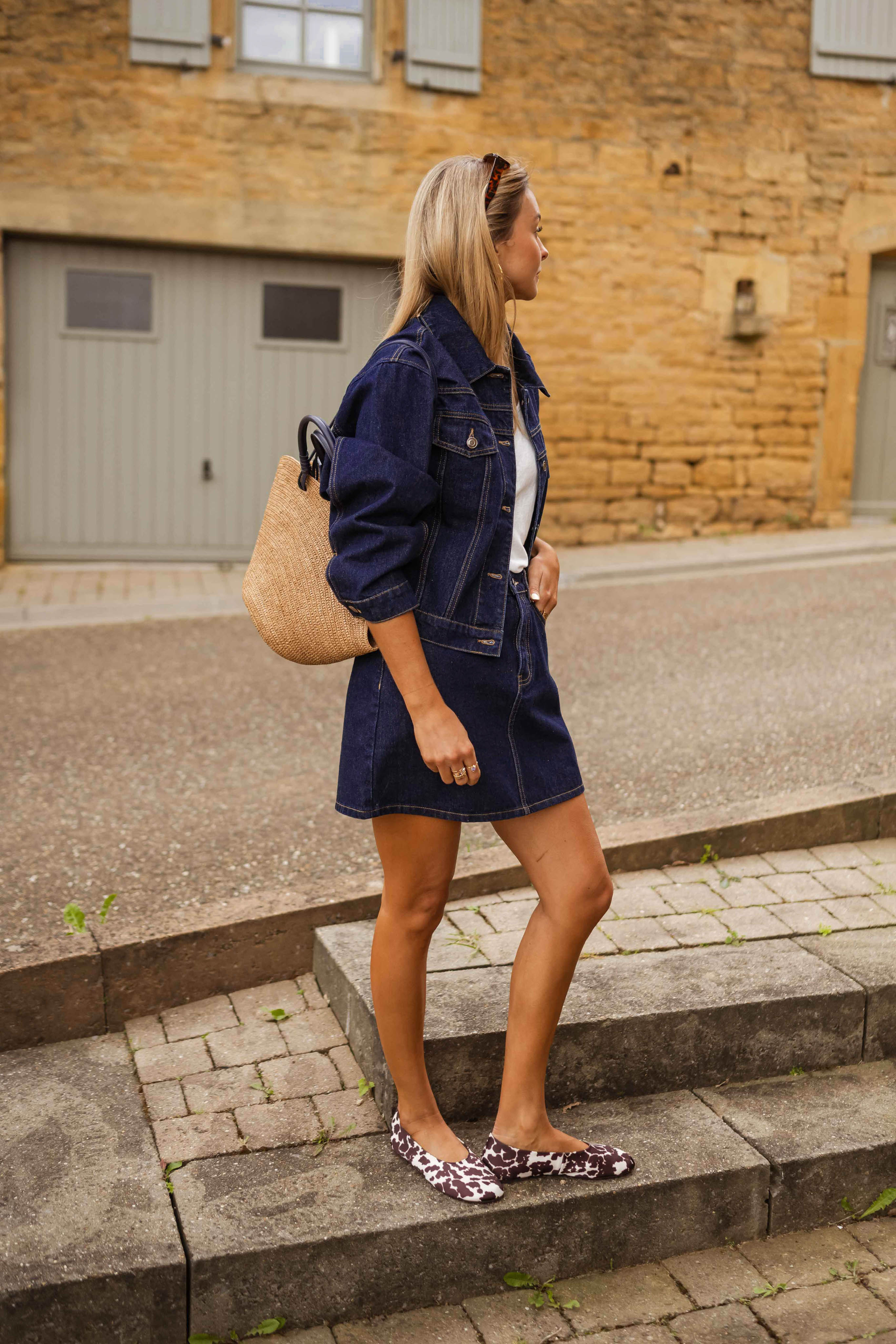 Dark Blue Denim Roma Jacket