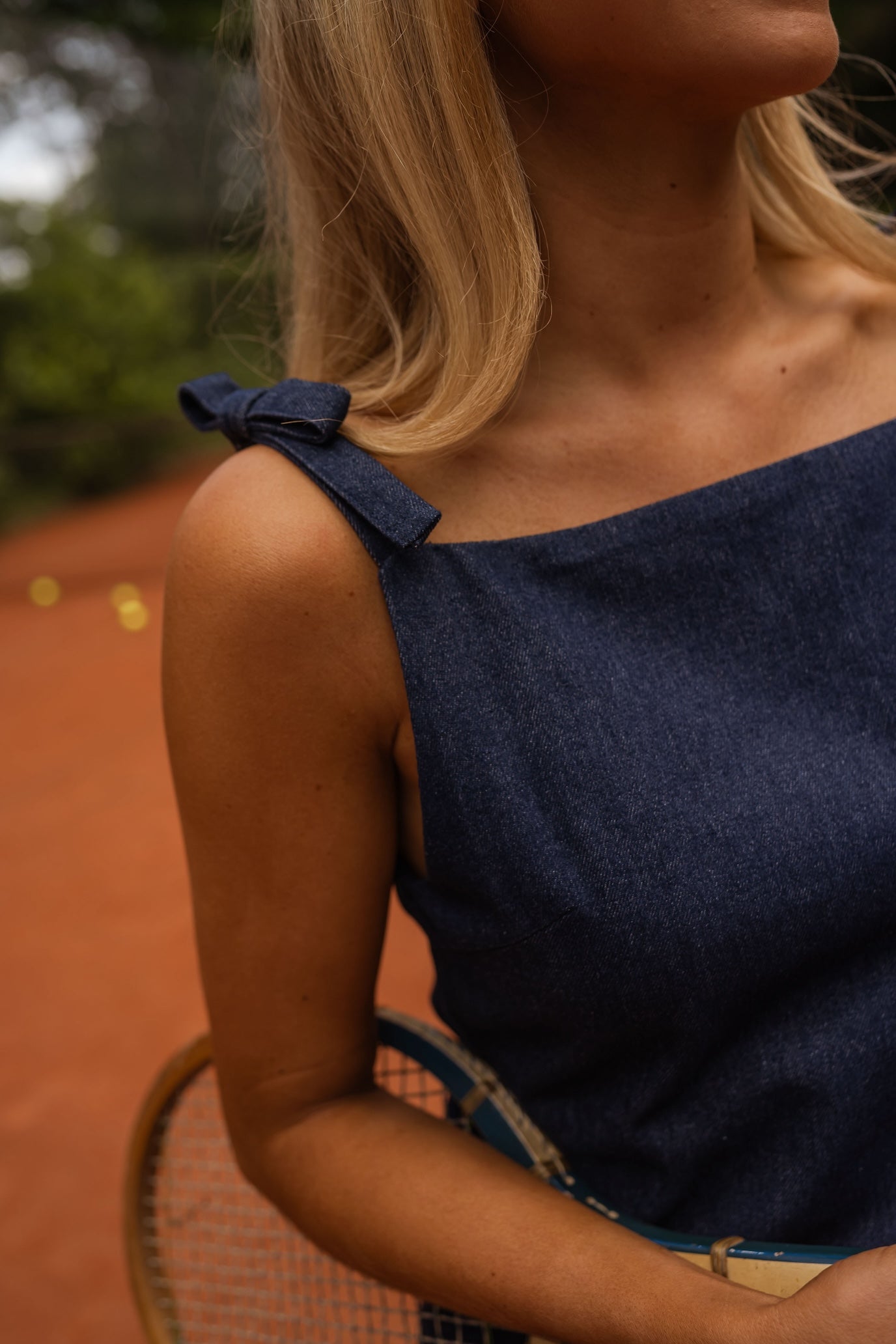 Dark Blue Melodie Denim Dress