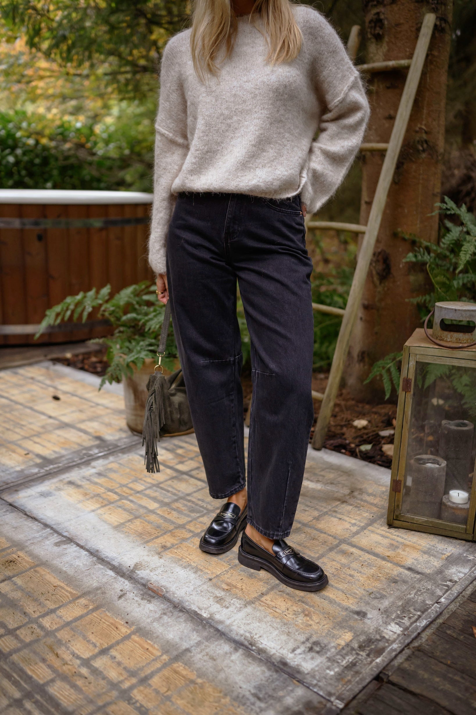 Dark Grey Brandy Jeans