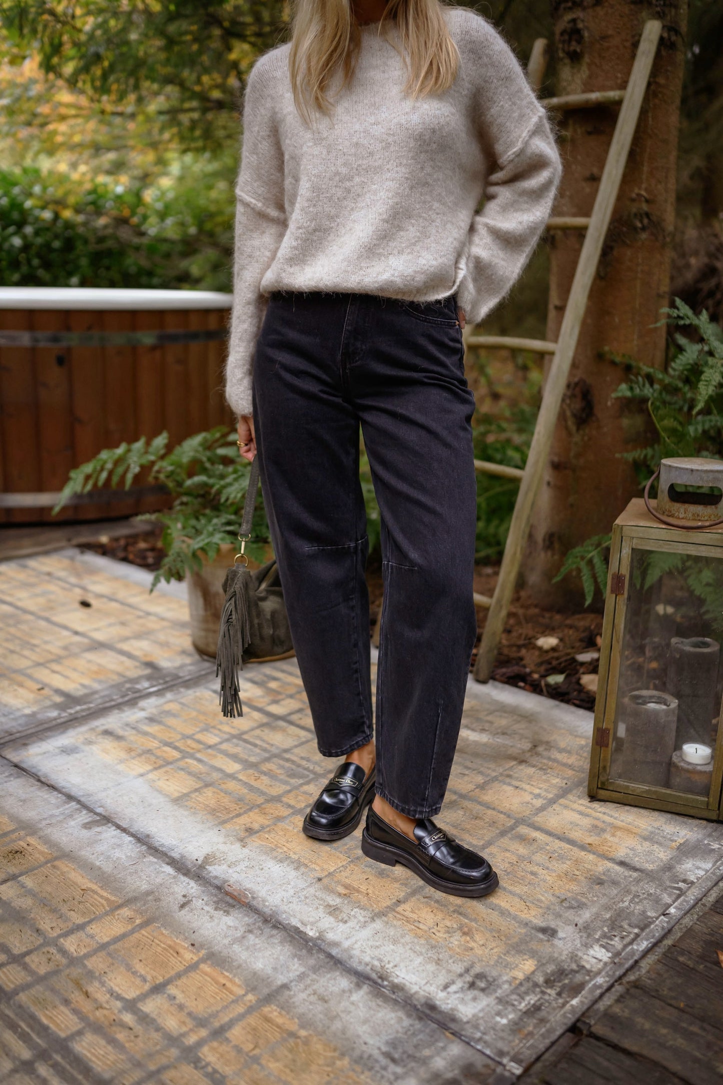 Dark Grey Brandy Jeans