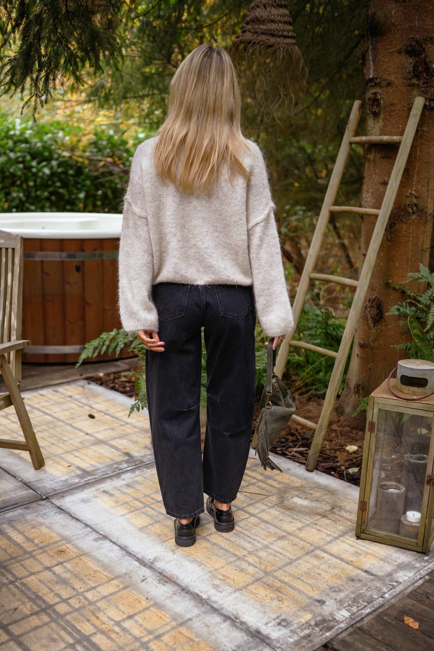 Dark Grey Brandy Jeans