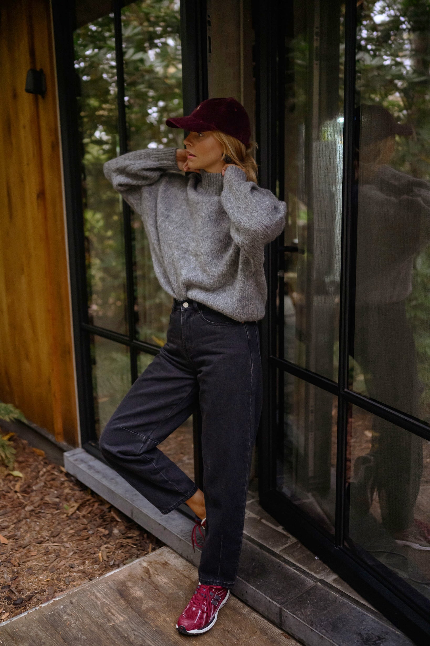 Dark Grey Brandy Jeans