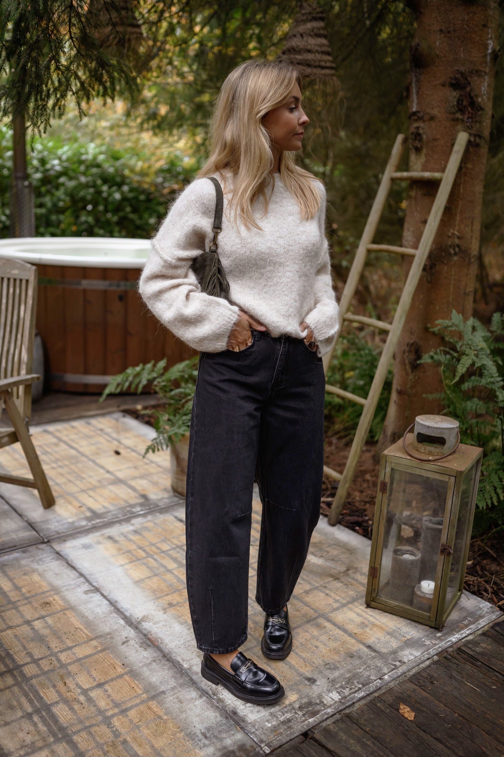 Dark Grey Brandy Jeans