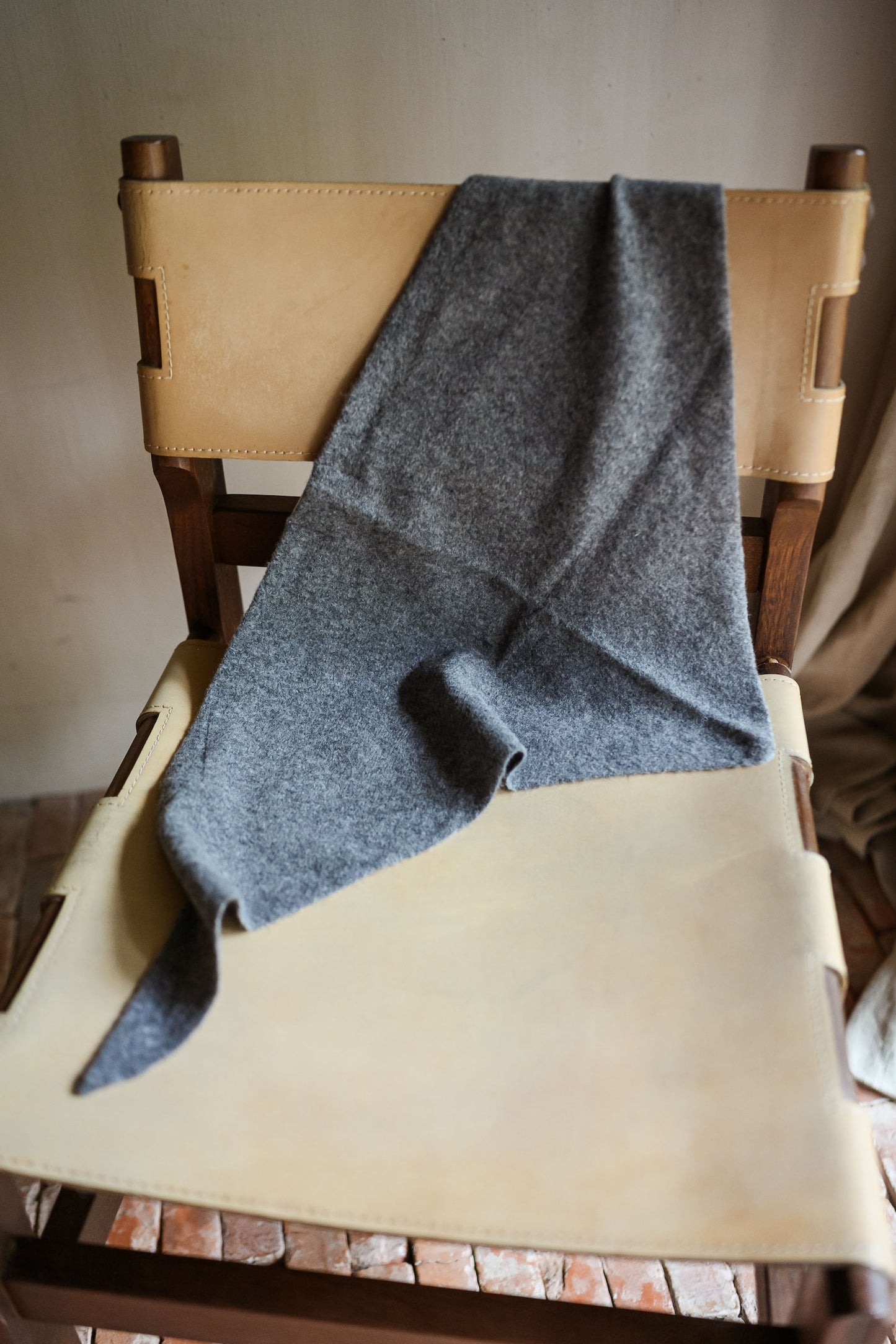 Dark Grey Demi Scarf