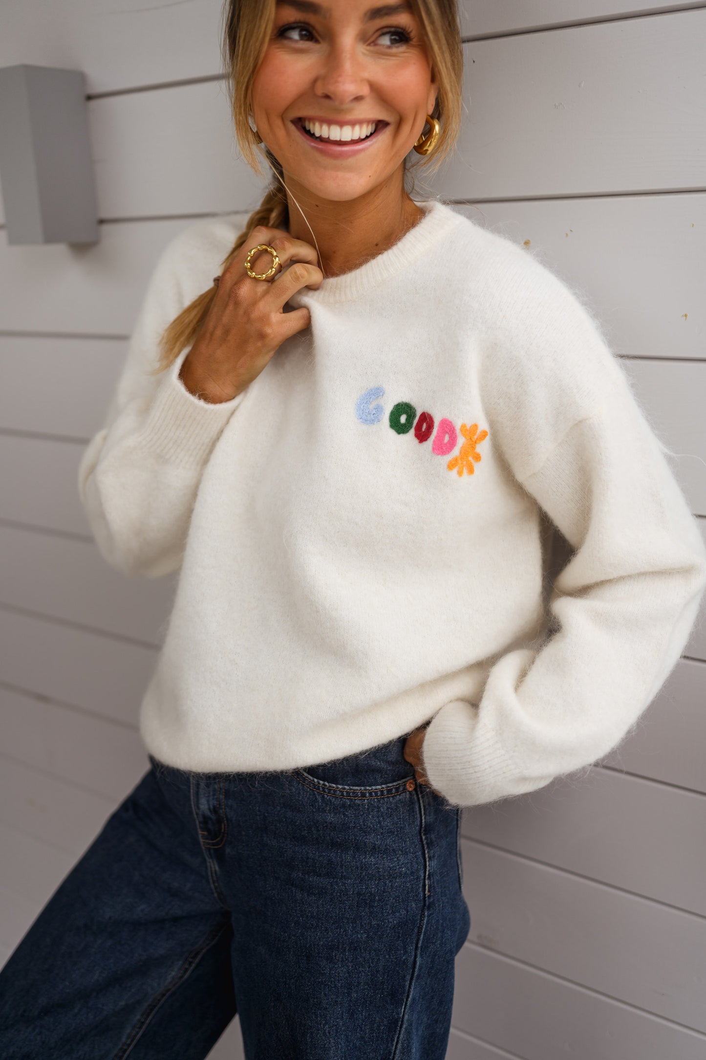 Ecru Abigael Sweater