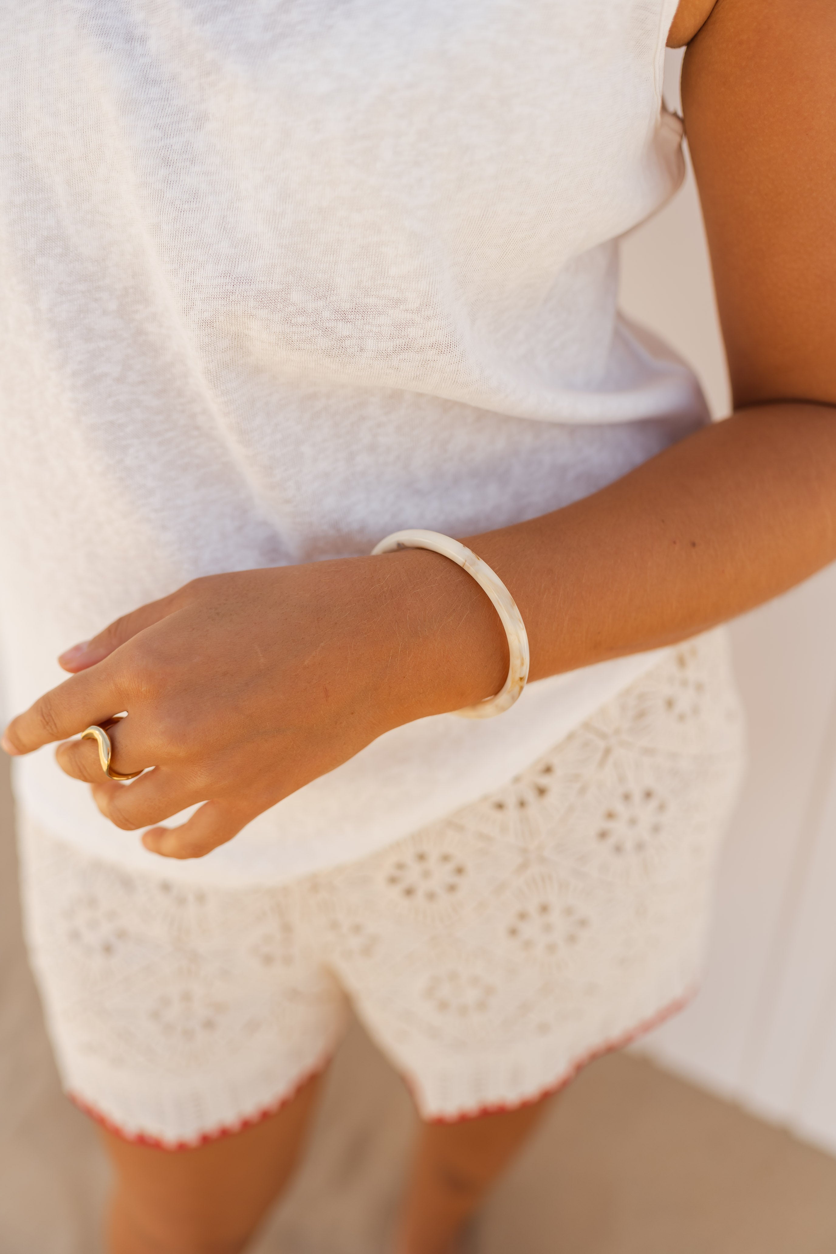 Ecru Antos Bracelet