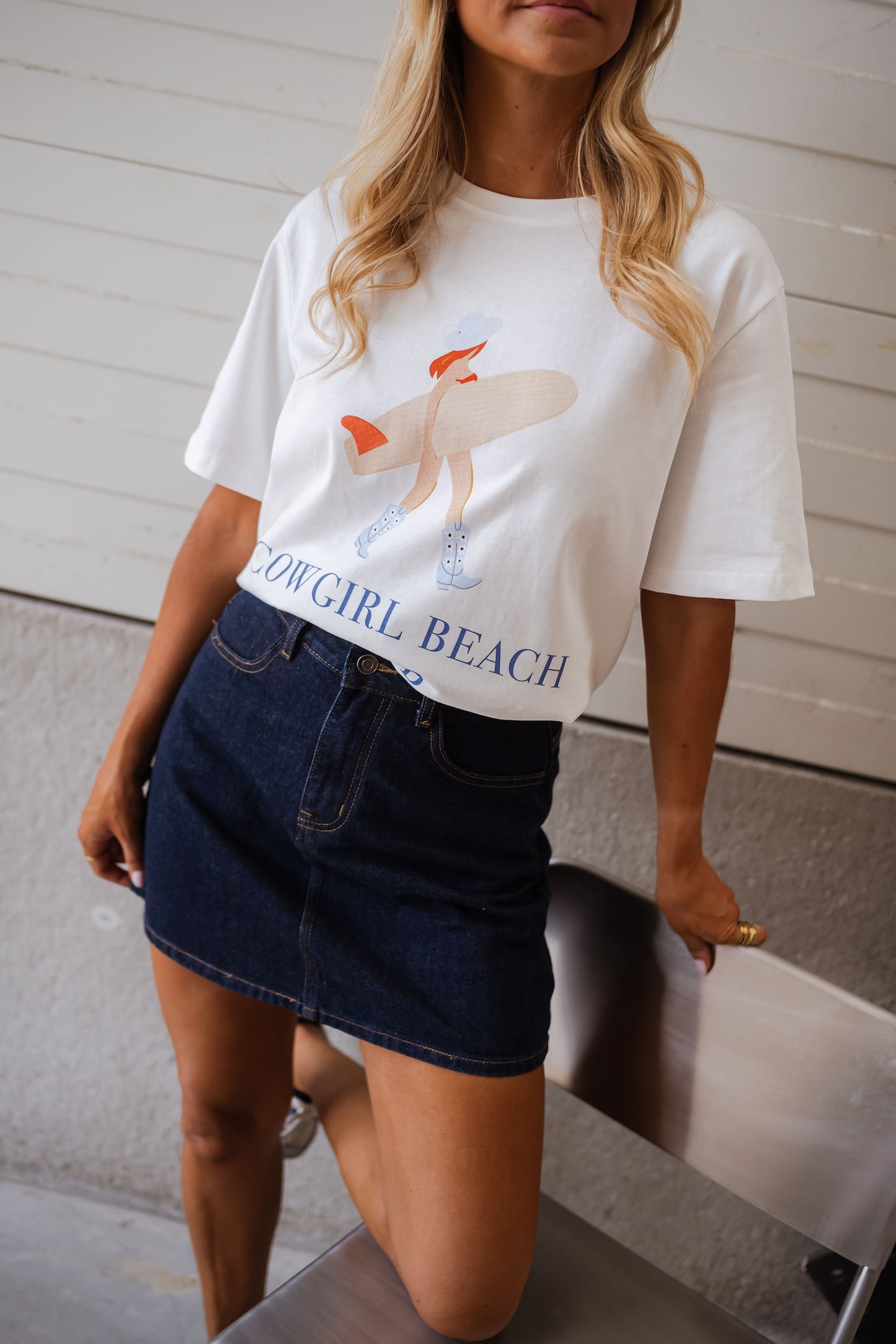 Ecru Cowgirl T-shirt