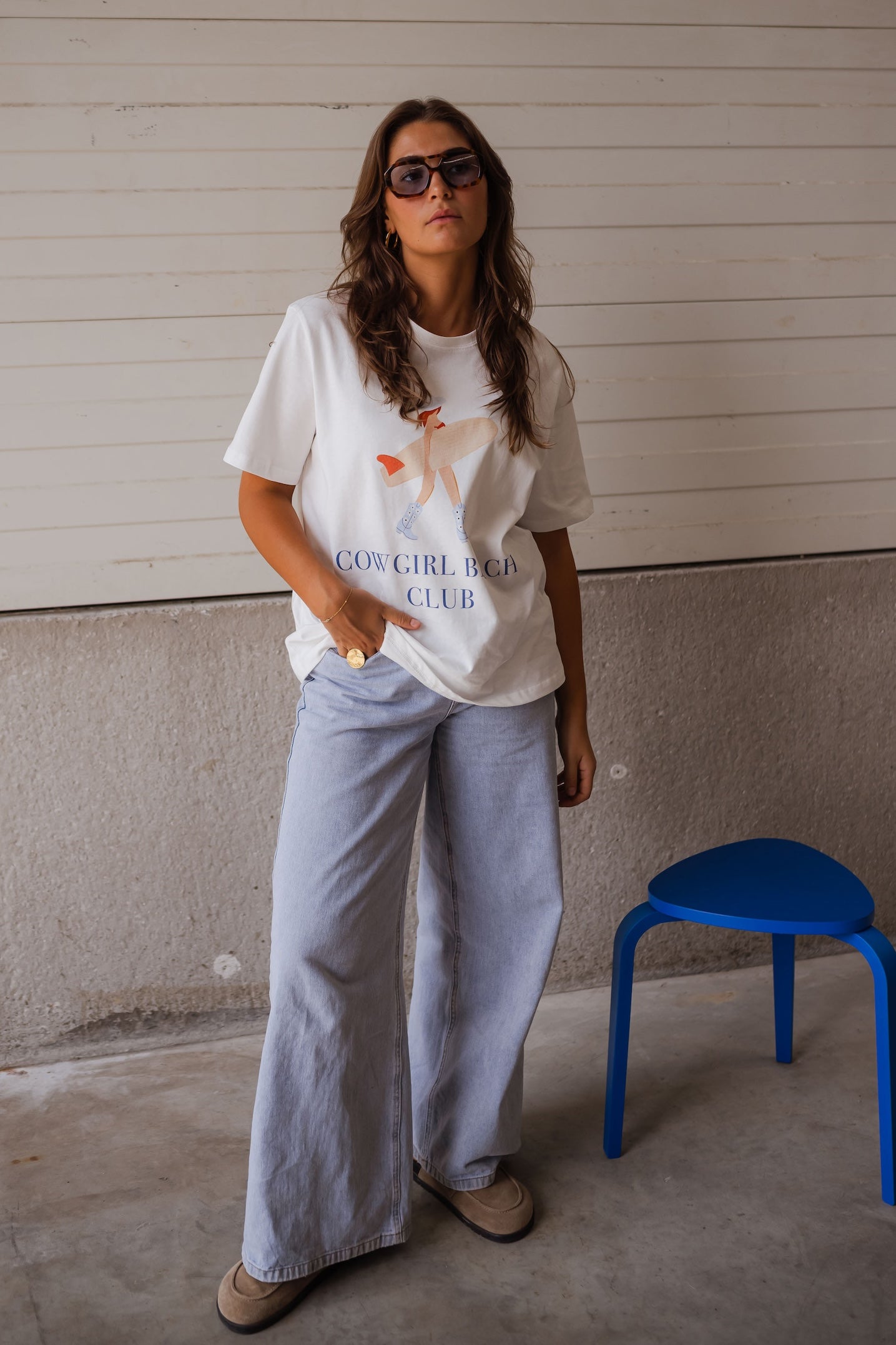 Ecru Cowgirl T-shirt